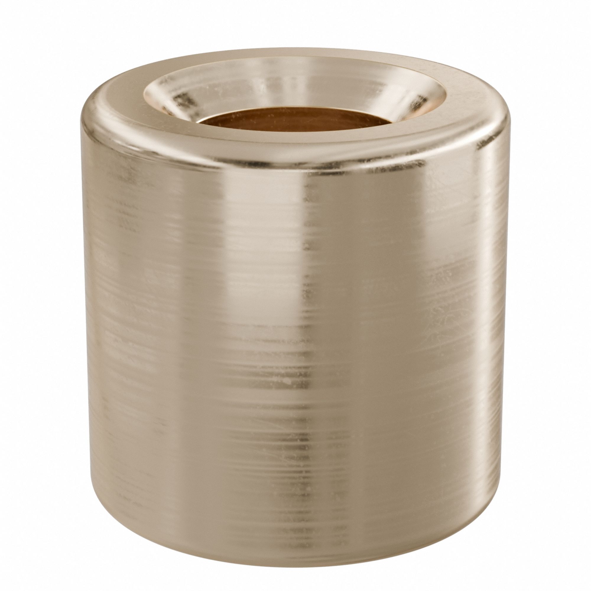 Sleeve Bearing: Bronze, SAE 841, 1/4 in Bore, 1/2 in OD, 1/2 in Lg, -35°F to 300°F, 10 PK