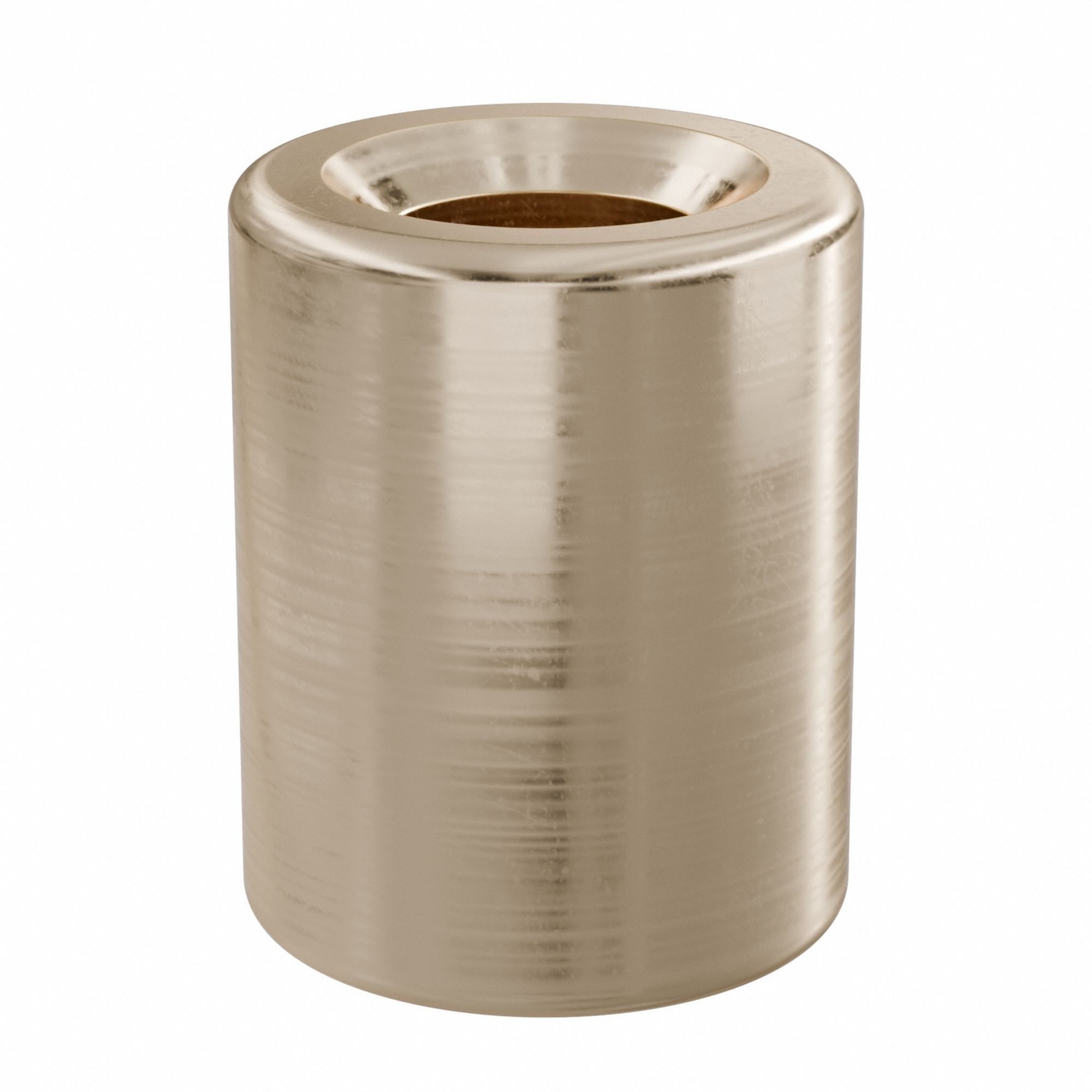 Sleeve Bearing: Bronze, SAE 841, 1/4 in Bore, 1/2 in OD, 5/8 in Lg, -35°F to 300°F, 10 PK