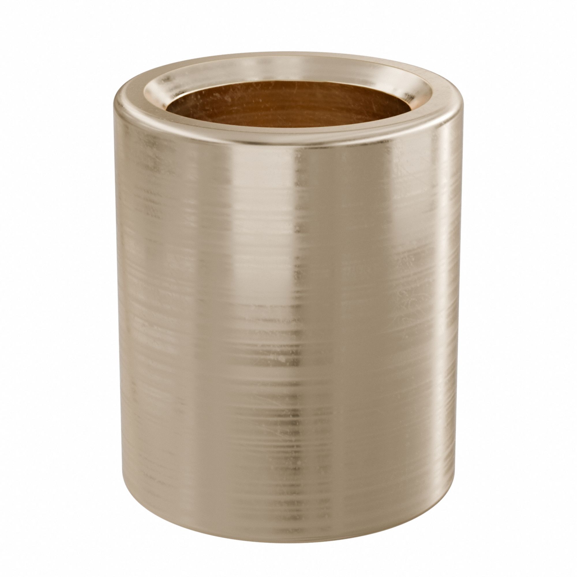 Sleeve Bearing: Bronze, SAE 841, 7/16 in Bore, 5/8 in OD, 3/4 in Lg, -35°F to 300°F, 10 PK