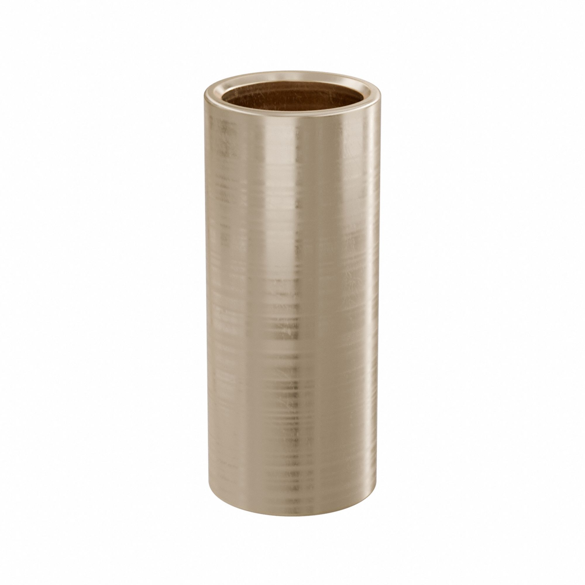 Sleeve Bearing: Bronze, SAE 841, 1/2 in Bore, 5/8 in OD, 1 1/2 in Lg, -35°F to 300°F, 5 PK