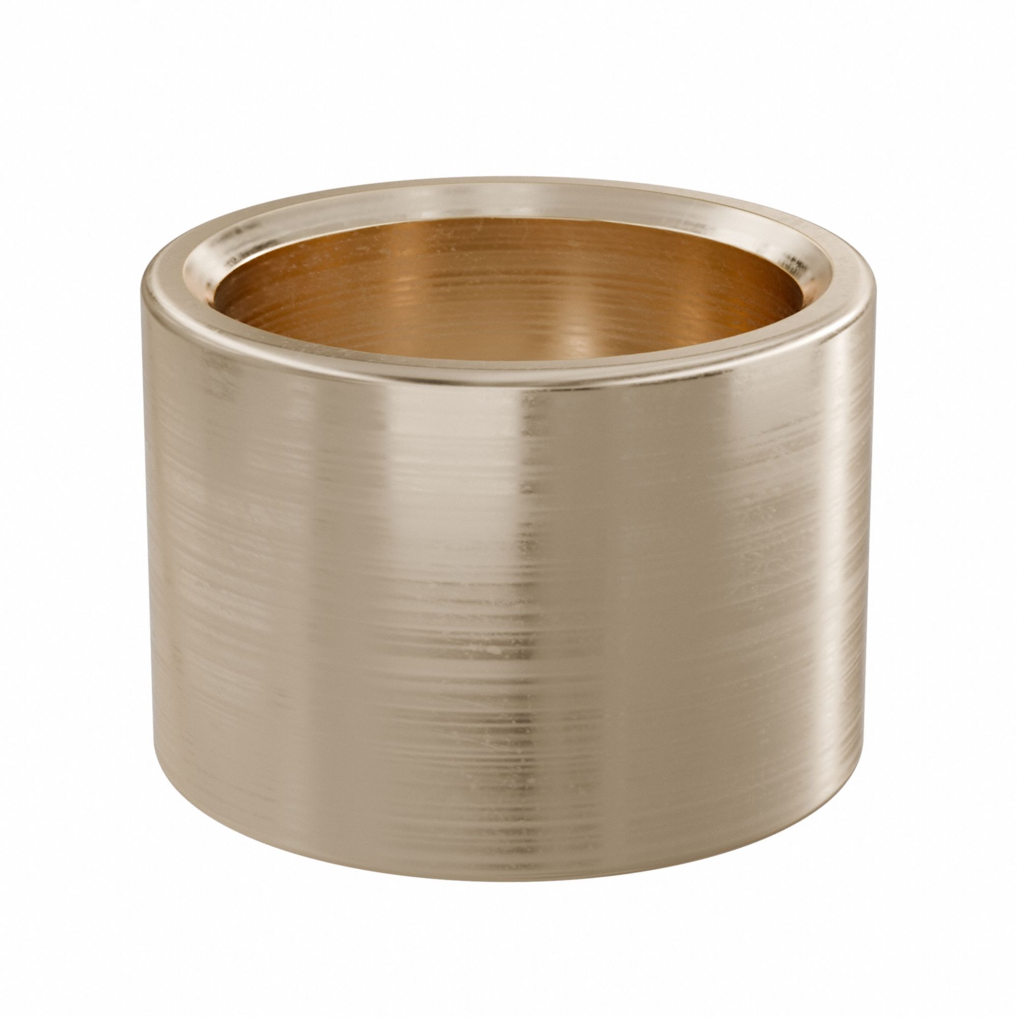 Sleeve Bearing: Bronze, SAE 841, 1/2 in Bore, 5/8 in OD, 7/16 in Lg, -35°F to 300°F, 10 PK