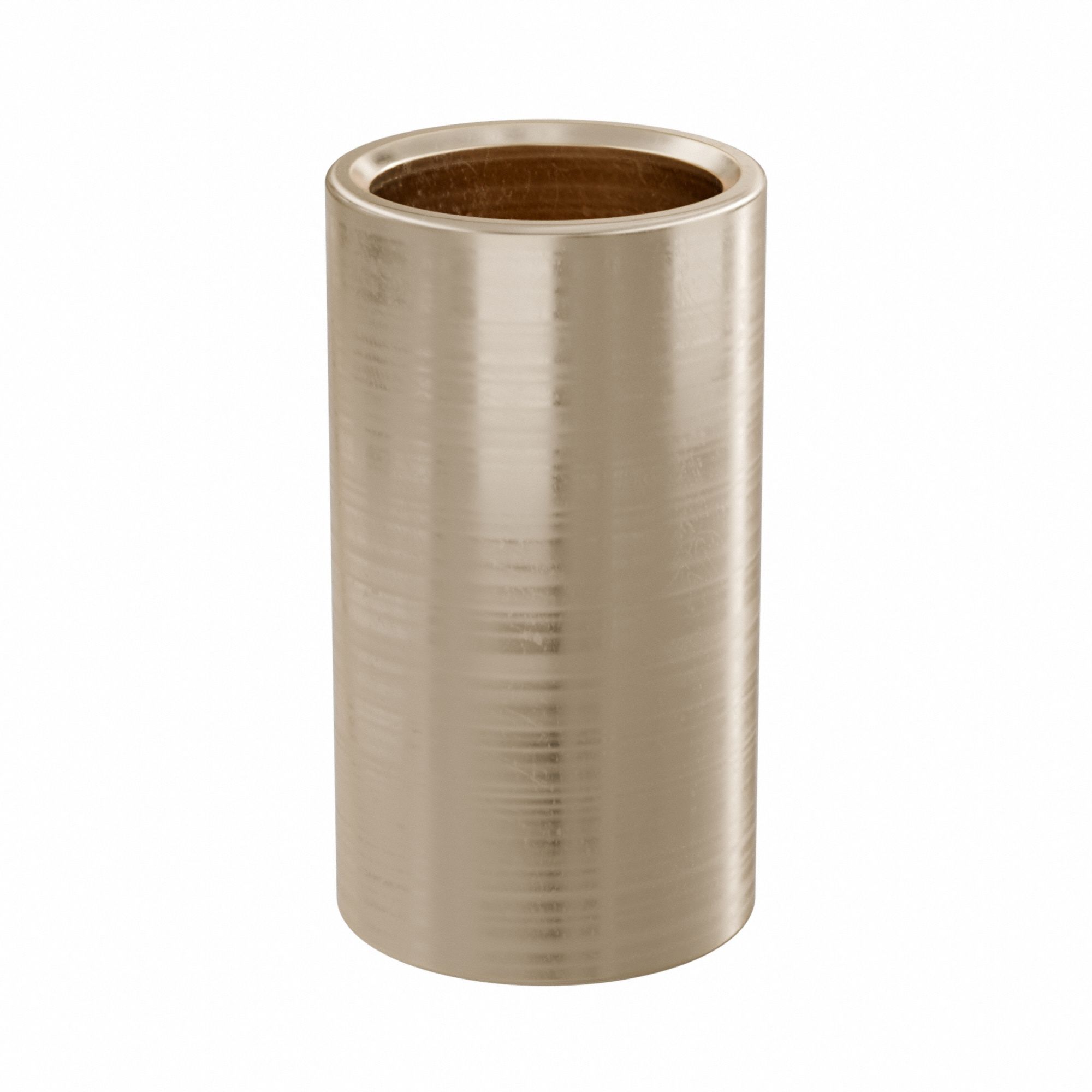 Sleeve Bearing: Bronze, SAE 841, 1/2 in Bore, 5/8 in OD, 1 1/8 in Lg, -35°F to 300°F, 10 PK