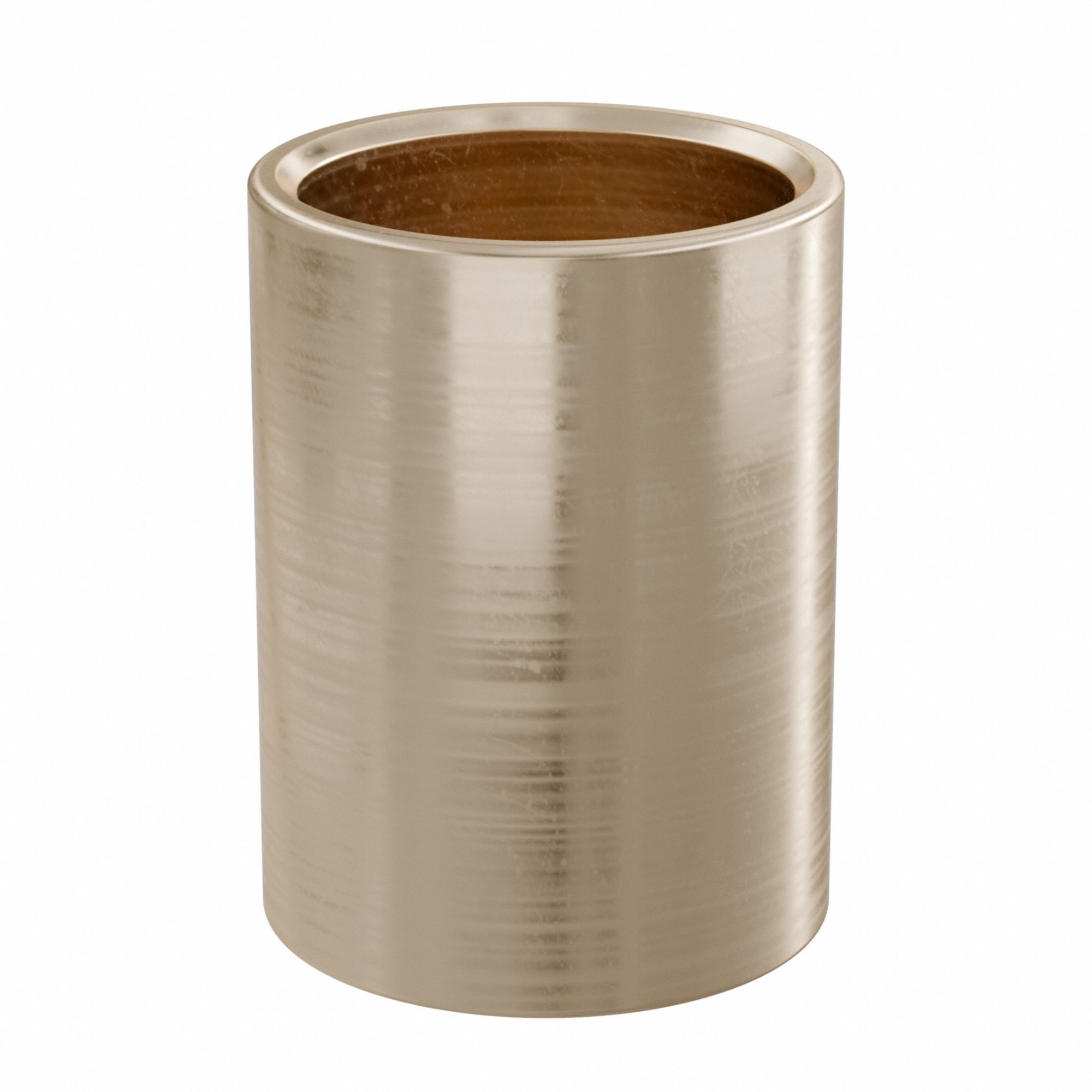 Sleeve Bearing: Bronze, SAE 841, 5/8 in Bore, 3/4 in OD, 1 in Lg, 50, 000 lb/sq in-fpm Max PV, 10 PK