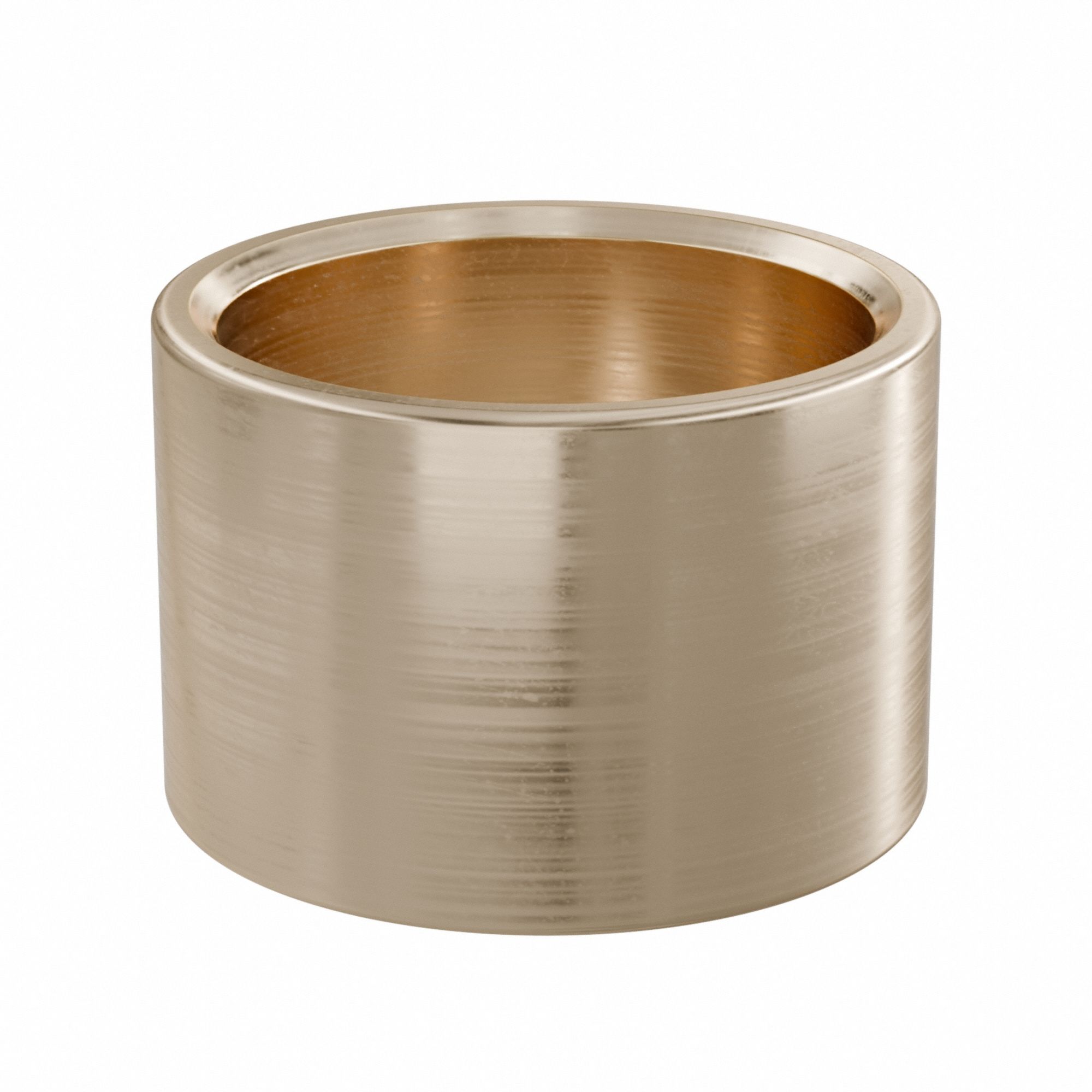 Sleeve Bearing: Bronze, SAE 841, 5/8 in Bore, 3/4 in OD, 1/2 in Lg, -35°F to 300°F, 10 PK