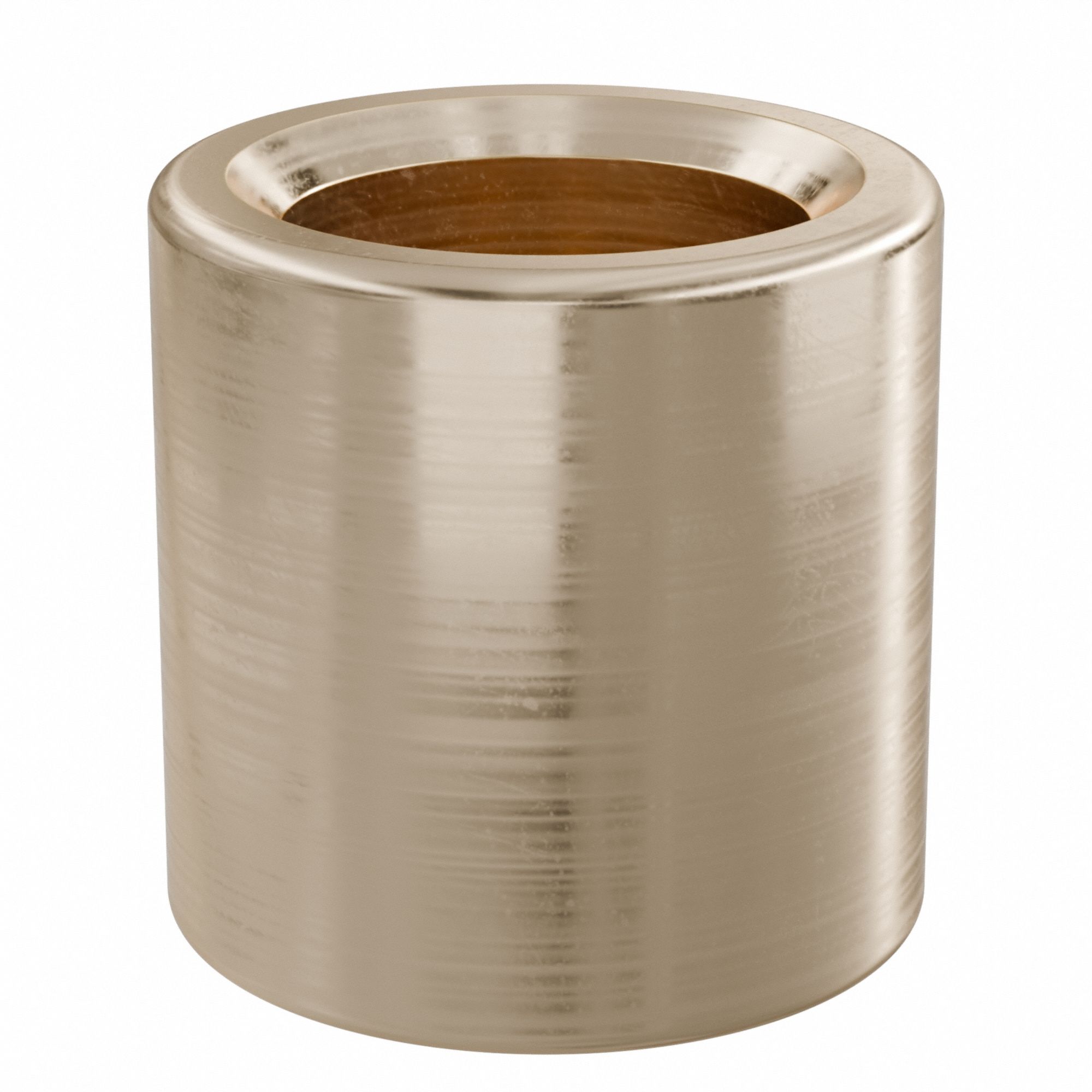 Sleeve Bearing: Bronze, SAE 841, 1/2 in Bore, 3/4 in OD, 3/4 in Lg, -35°F to 300°F, 10 PK