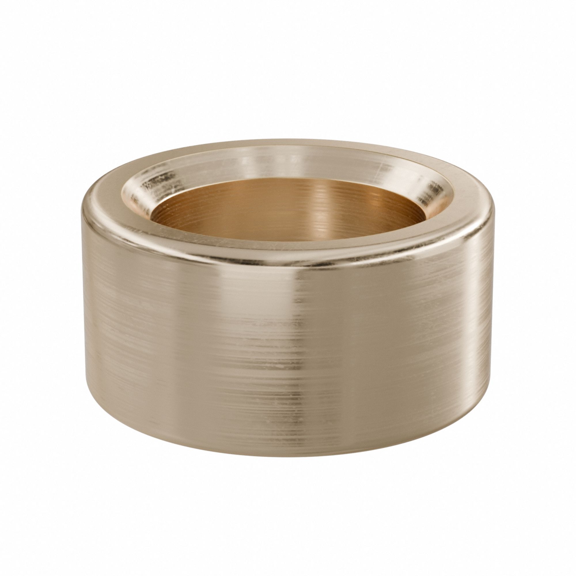 Sleeve Bearing: Bronze, SAE 841, 1/2 in Bore, 3/4 in OD, 3/8 in Lg, -35°F to 300°F, 10 PK