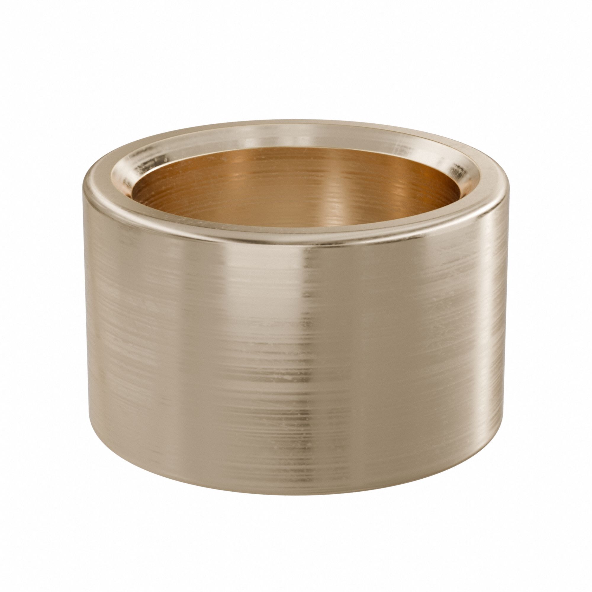 Sleeve Bearing: Bronze, SAE 841, 5/8 in Bore, 13/16 in OD, 1/2 in Lg, -35°F to 300°F, 10 PK