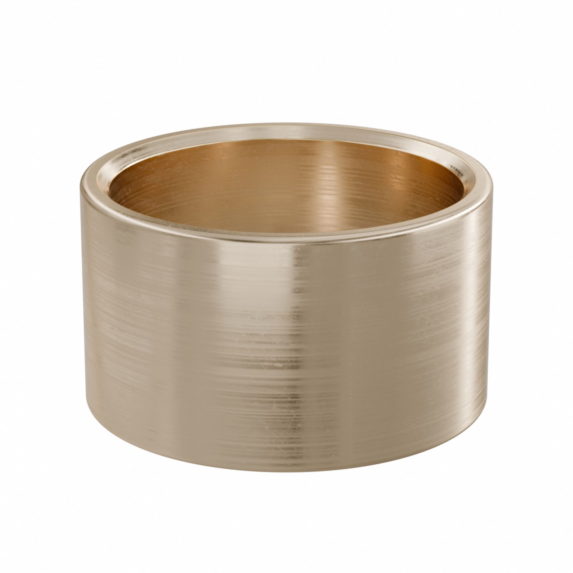 Sleeve Bearing: Bronze, SAE 841, 3/4 in Bore, 7/8 in OD, 1/2 in Lg, -35°F to 300°F, 10 PK