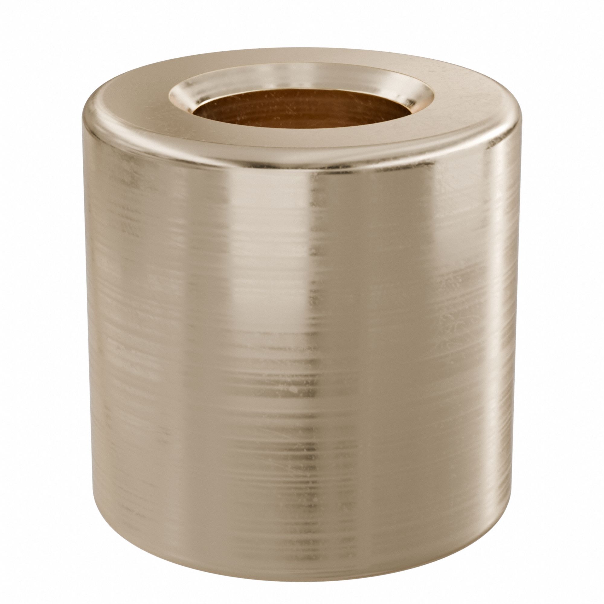 Sleeve Bearing: Bronze, SAE 841, 3 mm Bore, 6 mm OD, 6 mm Lg, 49, 938 lb/sq in-fpm Max PV, 10 PK