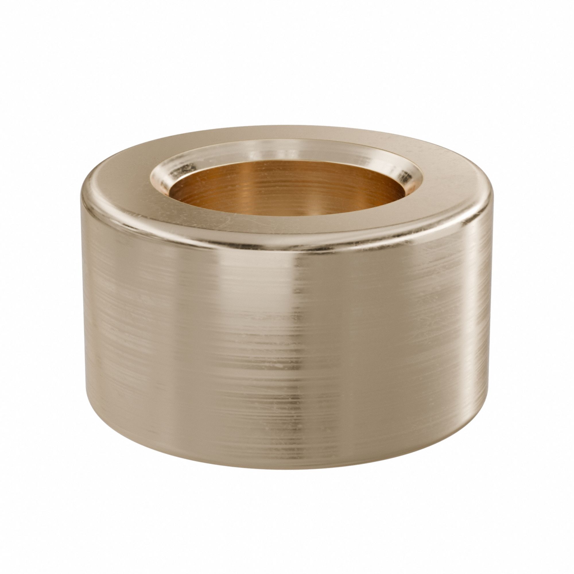 Sleeve Bearing: Bronze, SAE 841, 4 mm Bore, 7 mm OD, 4 mm Lg, 49, 938 lb/sq in-fpm Max PV, 10 PK