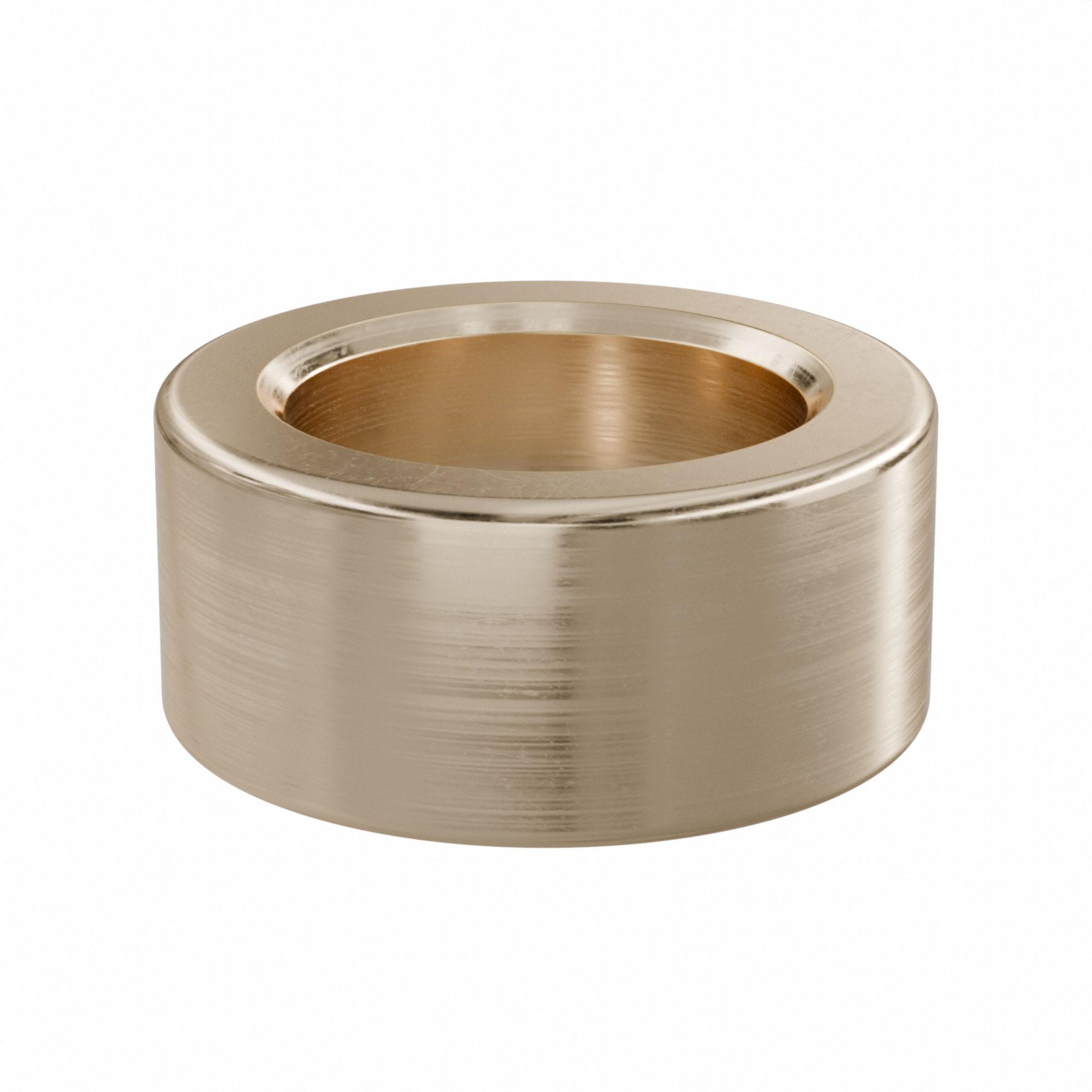 Sleeve Bearing: Bronze, SAE 841, 6 mm Bore, 9 mm OD, 4 mm Lg, 49, 938 lb/sq in-fpm Max PV, 10 PK