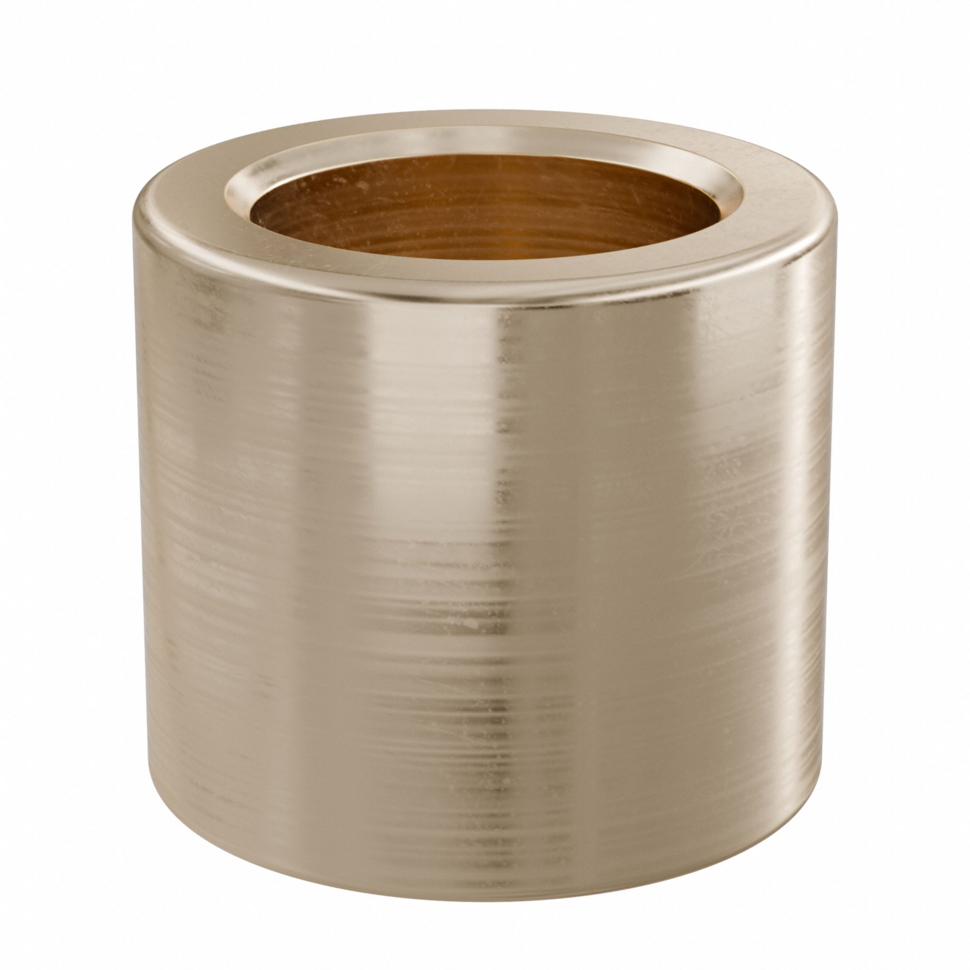 Sleeve Bearing: Bronze, SAE 841, 6 mm Bore, 9 mm OD, 8 mm Lg, 49, 938 lb/sq in-fpm Max PV, 10 PK