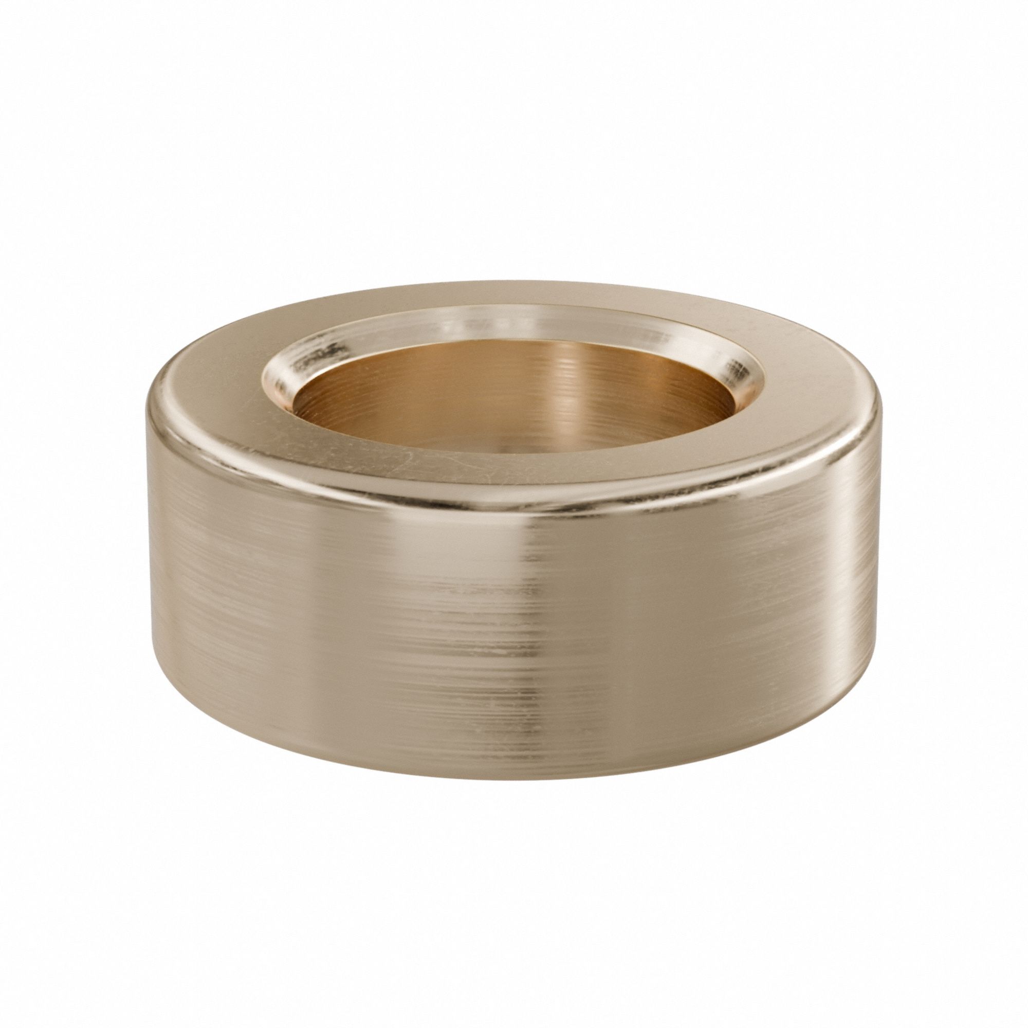 Sleeve Bearing: Bronze, SAE 841, 6 mm Bore, 10 mm OD, 4 mm Lg, 49, 938 lb/sq in-fpm Max PV, 10 PK