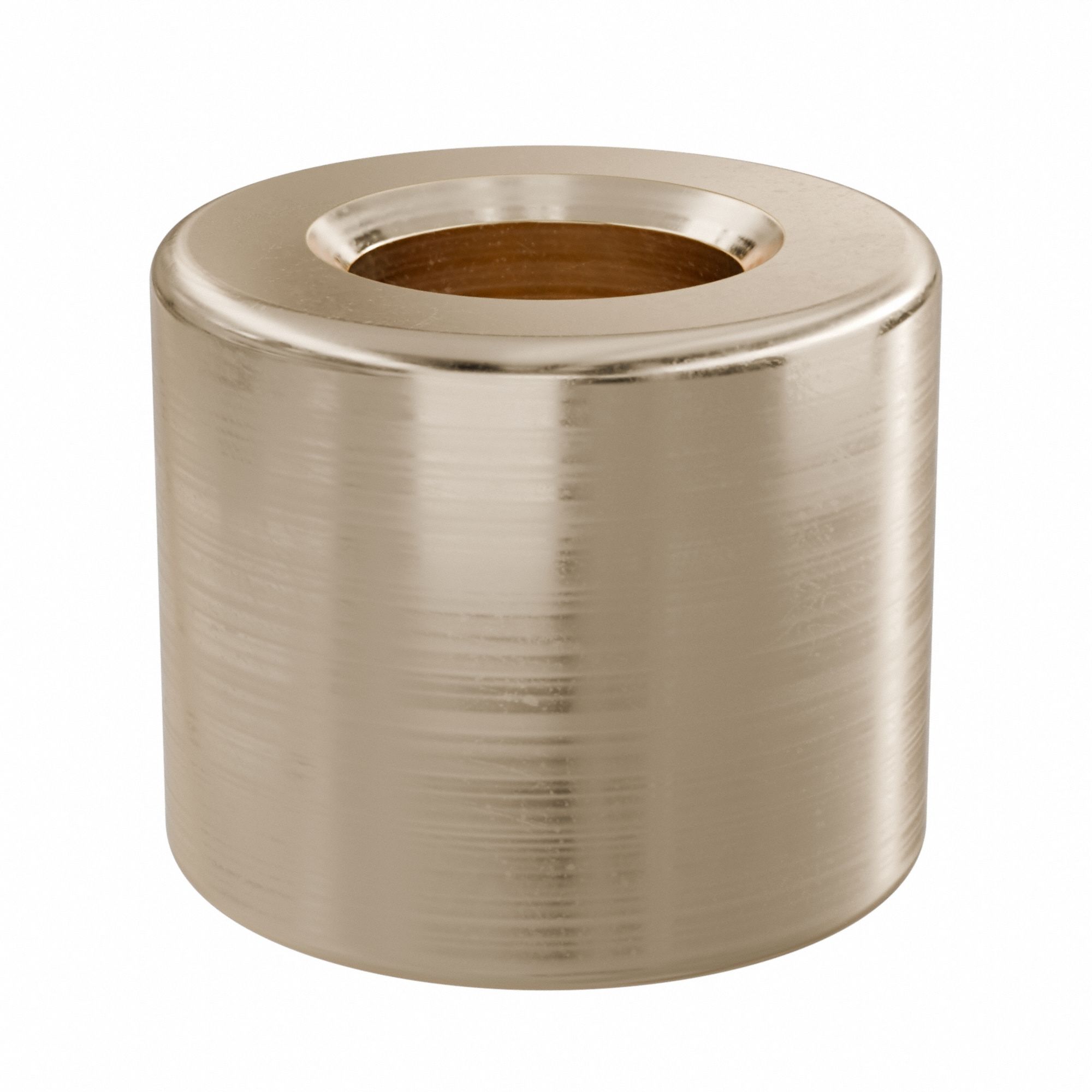 Sleeve Bearing: Bronze, SAE 841, 6 mm Bore, 12 mm OD, 10 mm Lg, 49, 938 lb/sq in-fpm Max PV, 10 PK