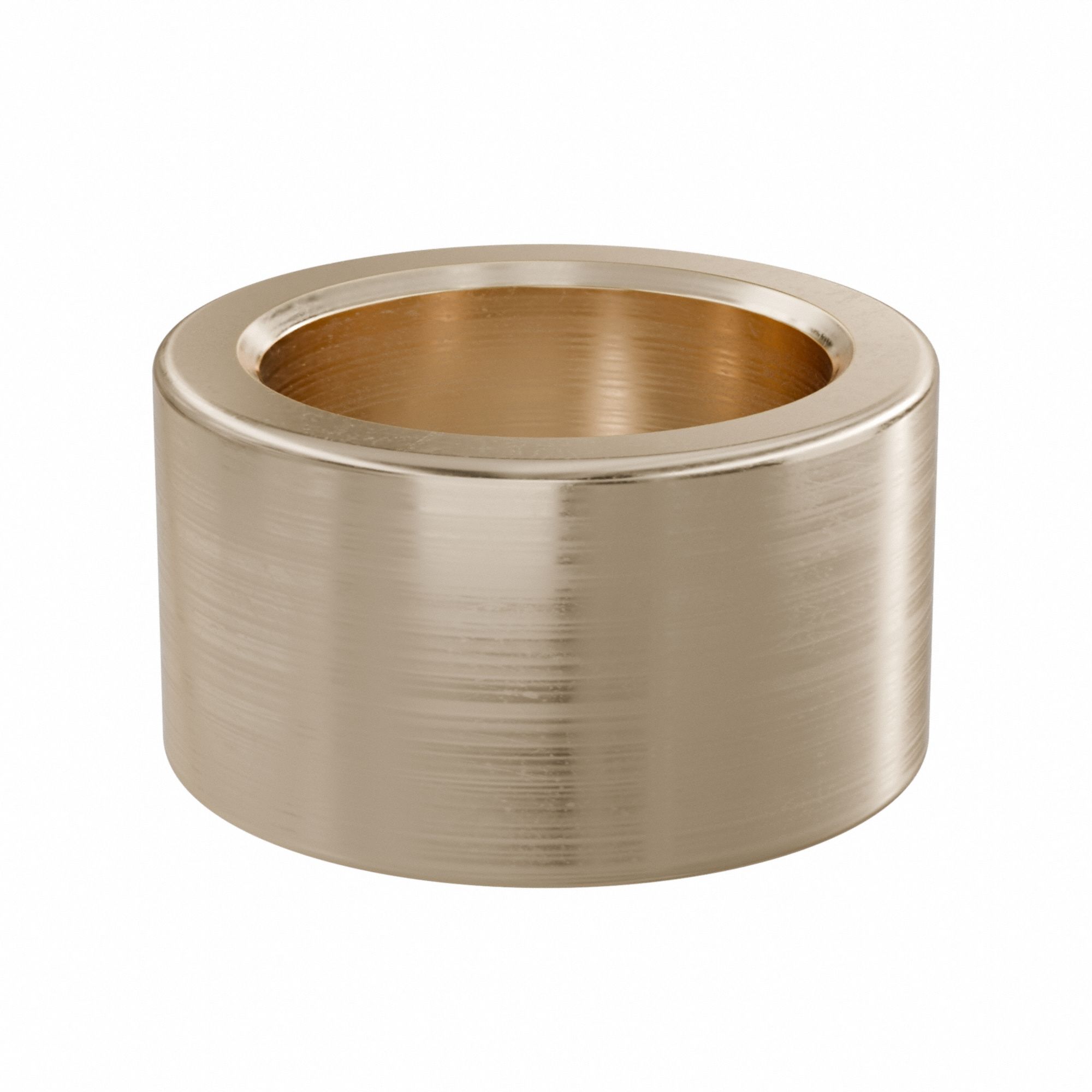 Sleeve Bearing: Bronze, SAE 841, 8 mm Bore, 11 mm OD, 6 mm Lg, 49, 938 lb/sq in-fpm Max PV, 10 PK