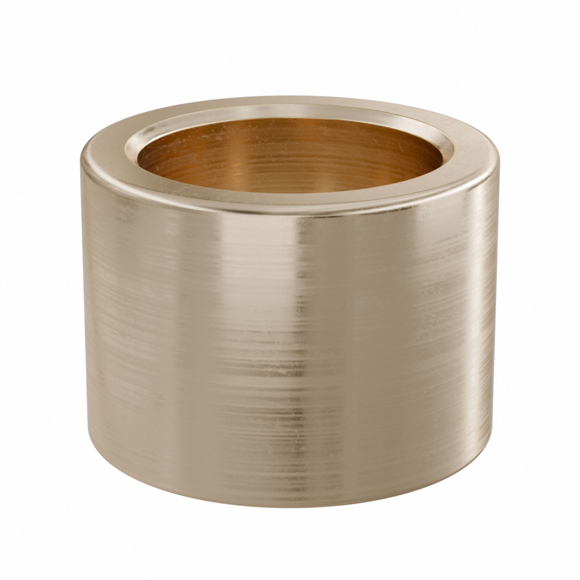 Sleeve Bearing: Bronze, SAE 841, 8 mm Bore, 11 mm OD, 8 mm Lg, 49, 938 lb/sq in-fpm Max PV, 10 PK