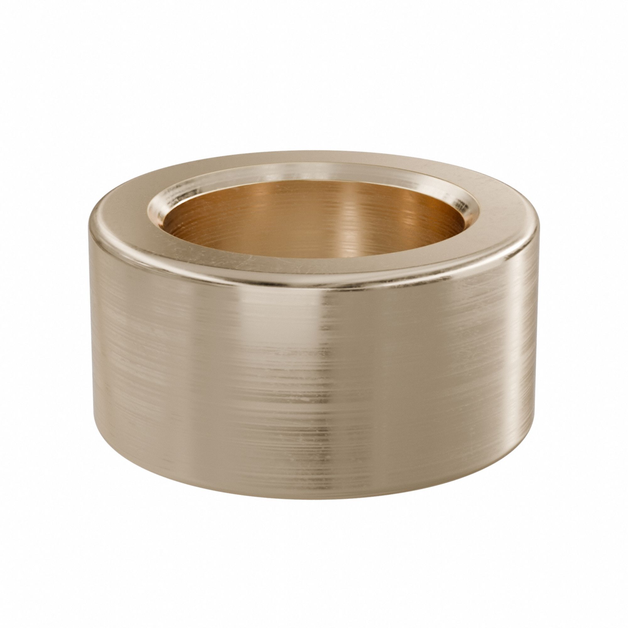 Sleeve Bearing: Bronze, SAE 841, 8 mm Bore, 12 mm OD, 6 mm Lg, 49, 938 lb/sq in-fpm Max PV, 10 PK