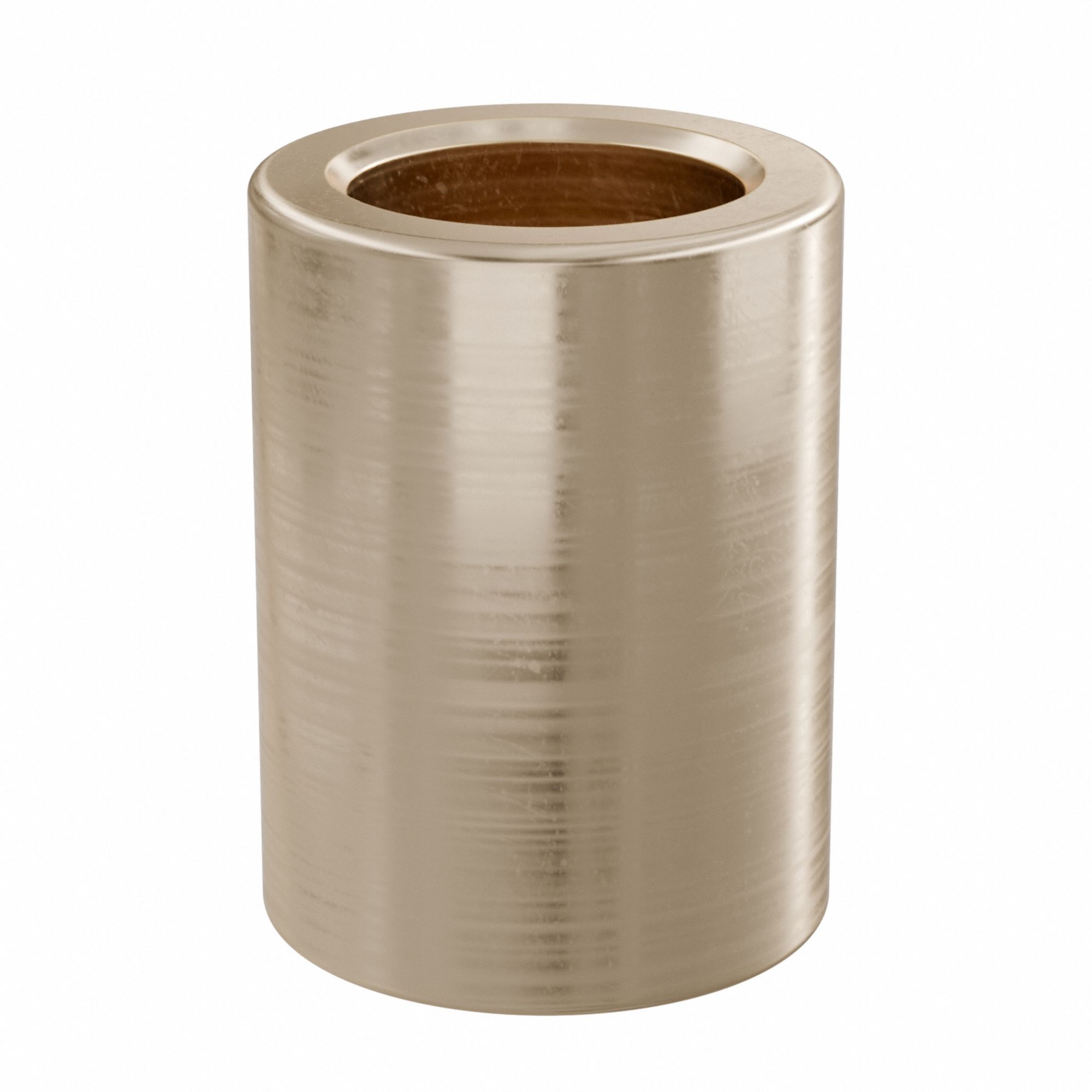 Sleeve Bearing: Bronze, SAE 841, 8 mm Bore, 12 mm OD, 16 mm Lg, 49, 938 lb/sq in-fpm Max PV, 10 PK