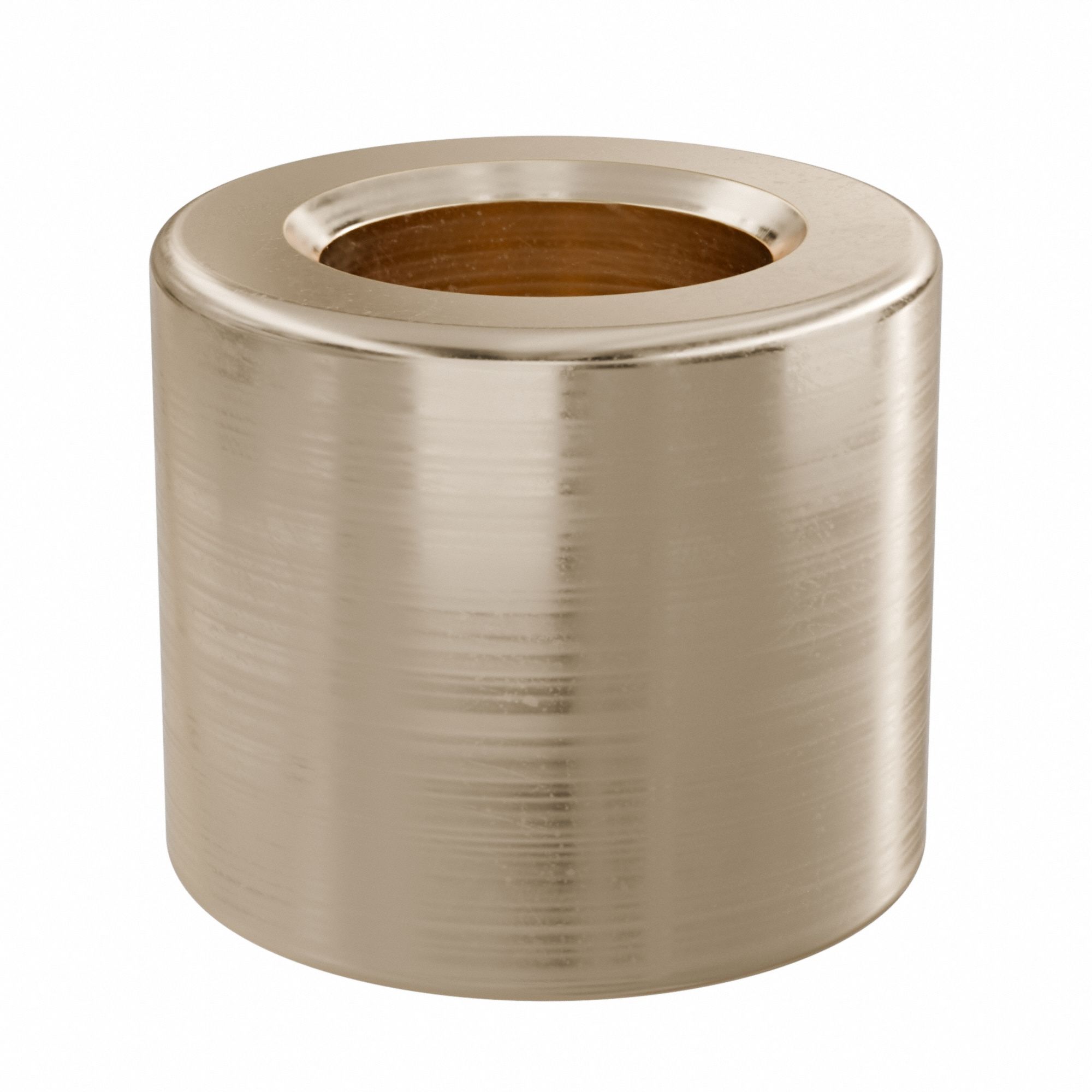 Sleeve Bearing: Bronze, SAE 841, 8 mm Bore, 14 mm OD, 12 mm Lg, 49, 938 lb/sq in-fpm Max PV, 10 PK