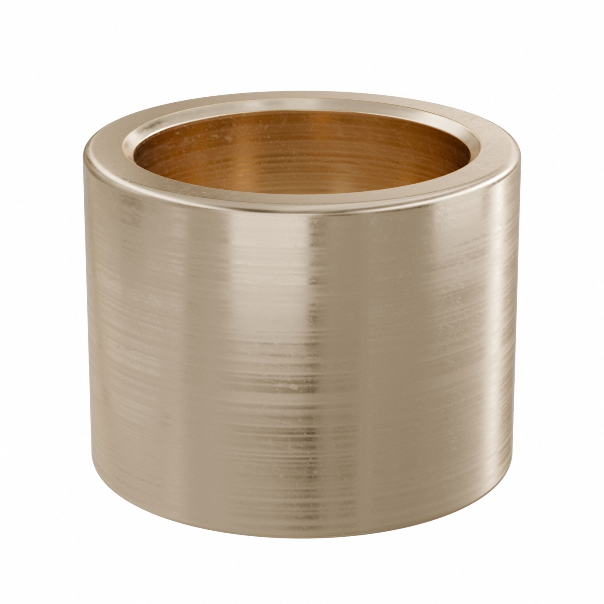 Sleeve Bearing: Bronze, SAE 841, 10 mm Bore, 13 mm OD, 10 mm Lg, 49, 938 lb/sq in-fpm Max PV, 10 PK