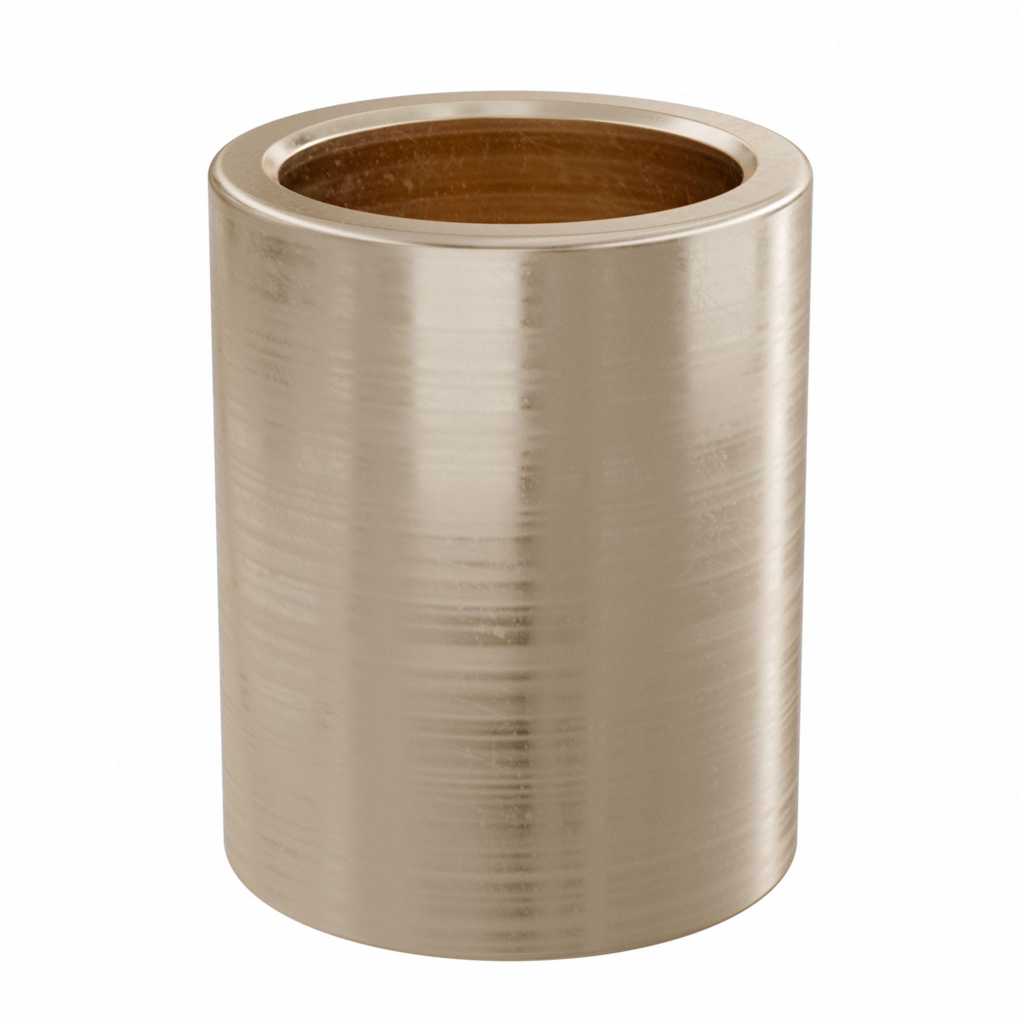 Sleeve Bearing: Bronze, SAE 841, 10 mm Bore, 13 mm OD, 16 mm Lg, 49, 938 lb/sq in-fpm Max PV, 10 PK