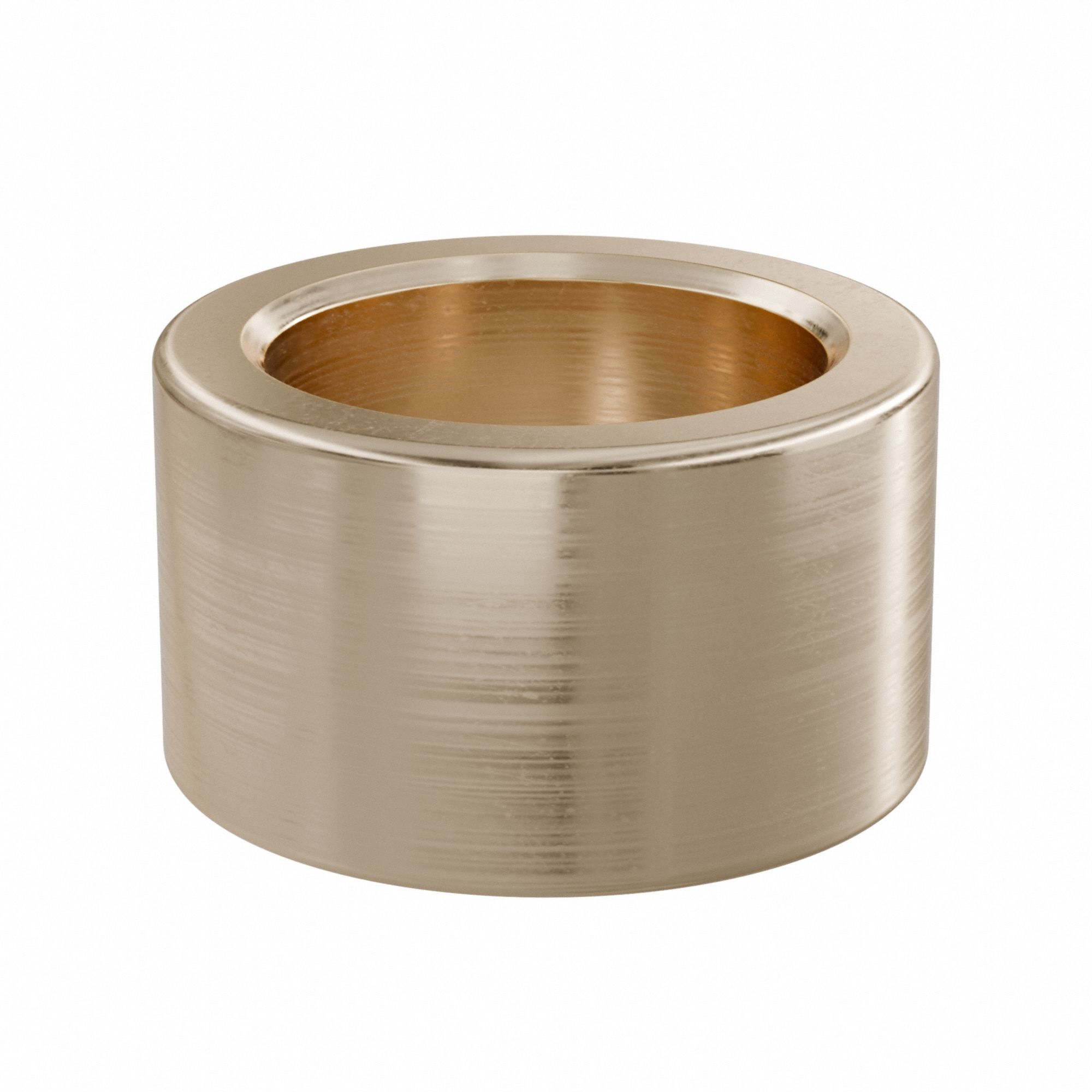 Sleeve Bearing: Bronze, SAE 841, 10 mm Bore, 14 mm OD, 8 mm Lg, 49, 938 lb/sq in-fpm Max PV, 10 PK