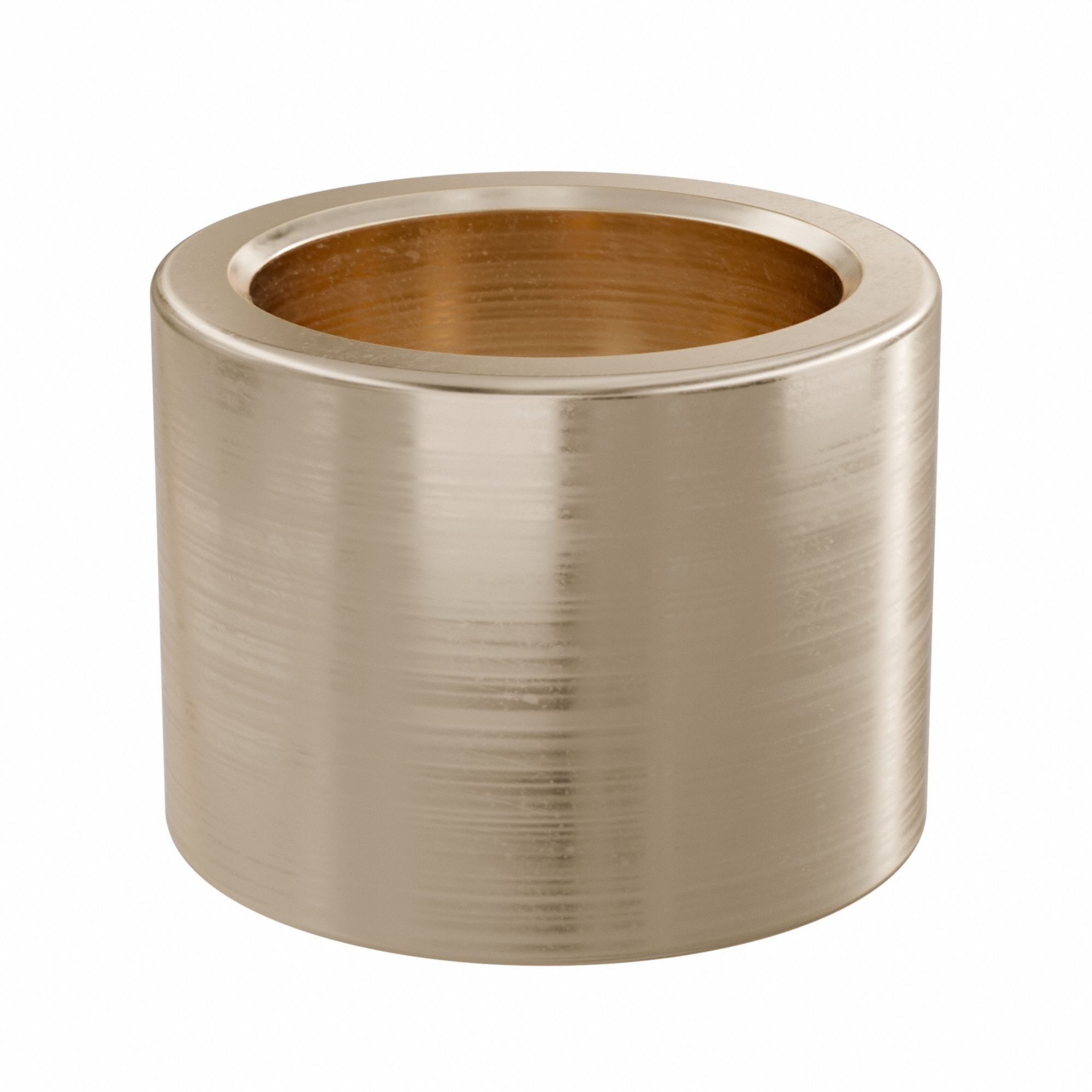Sleeve Bearing: Bronze, SAE 841, 12 mm Bore, 16 mm OD, 12 mm Lg, 49, 938 lb/sq in-fpm Max PV, 10 PK