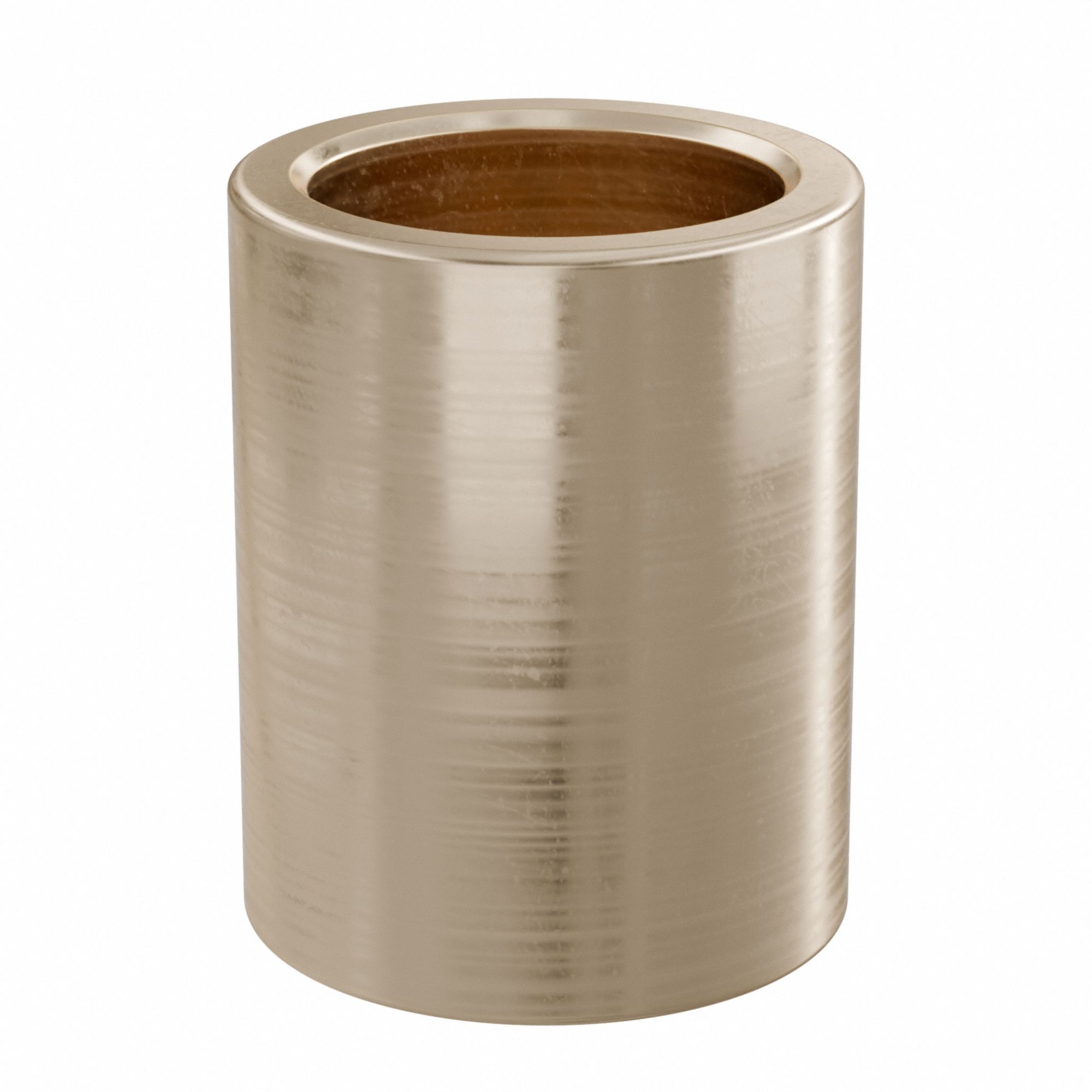 Sleeve Bearing: Bronze, SAE 841, 12 mm Bore, 16 mm OD, 20 mm Lg, 49, 938 lb/sq in-fpm Max PV, 10 PK