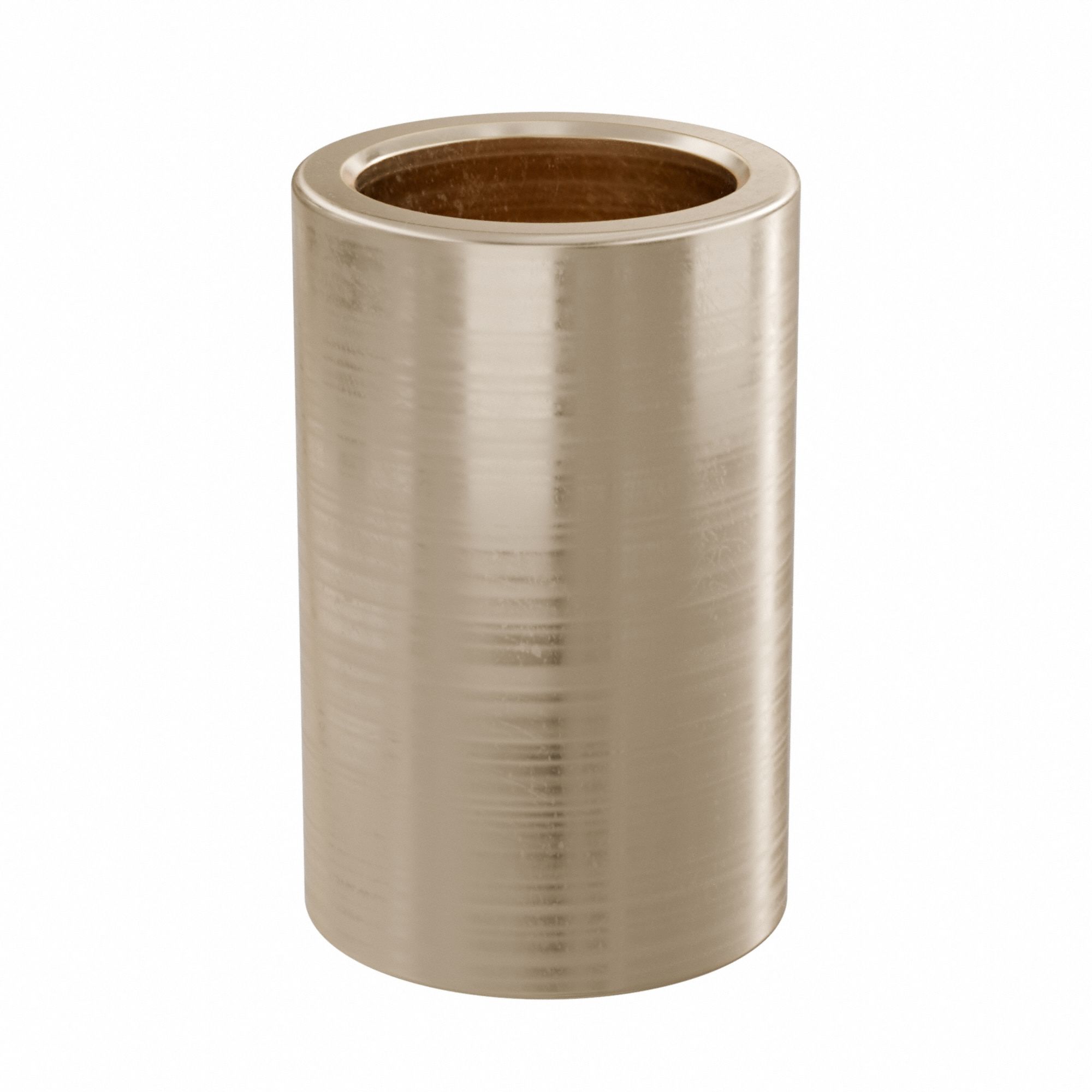 Sleeve Bearing: Bronze, SAE 841, 12 mm Bore, 16 mm OD, 25 mm Lg, 49, 938 lb/sq in-fpm Max PV, 10 PK