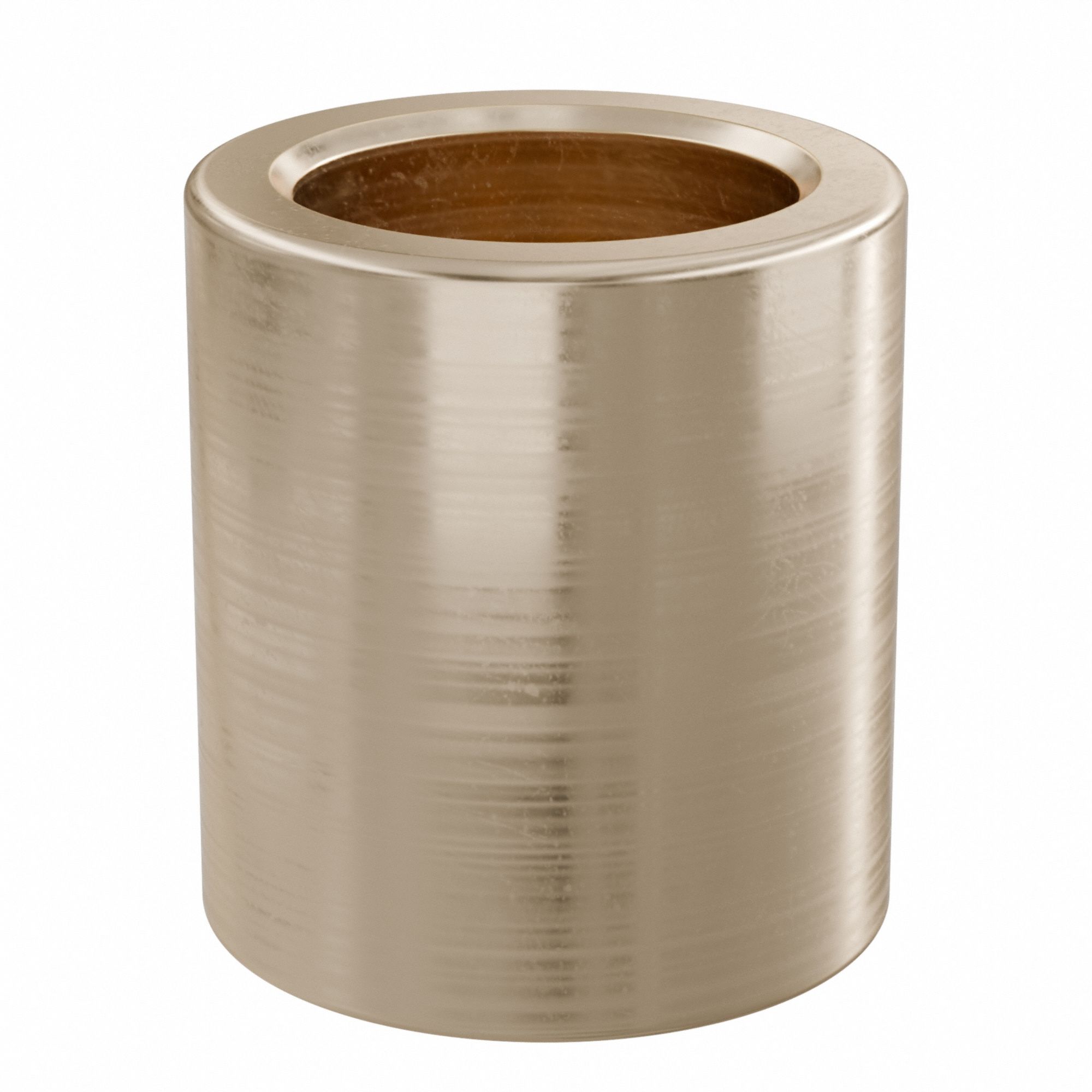 Sleeve Bearing: Bronze, SAE 841, 14 mm Bore, 20 mm OD, 22 mm Lg, 49, 938 lb/sq in-fpm Max PV, 10 PK