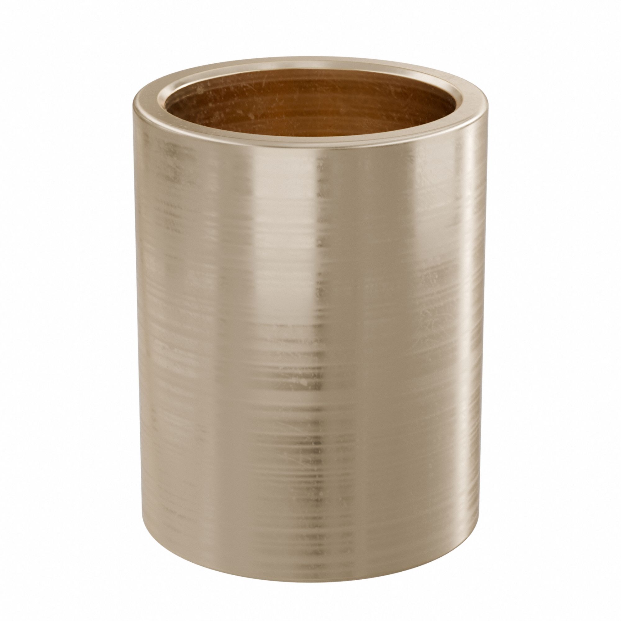 Sleeve Bearing: Bronze, SAE 841, 18 mm Bore, 22 mm OD, 28 mm Lg, 49, 938 lb/sq in-fpm Max PV, 10 PK