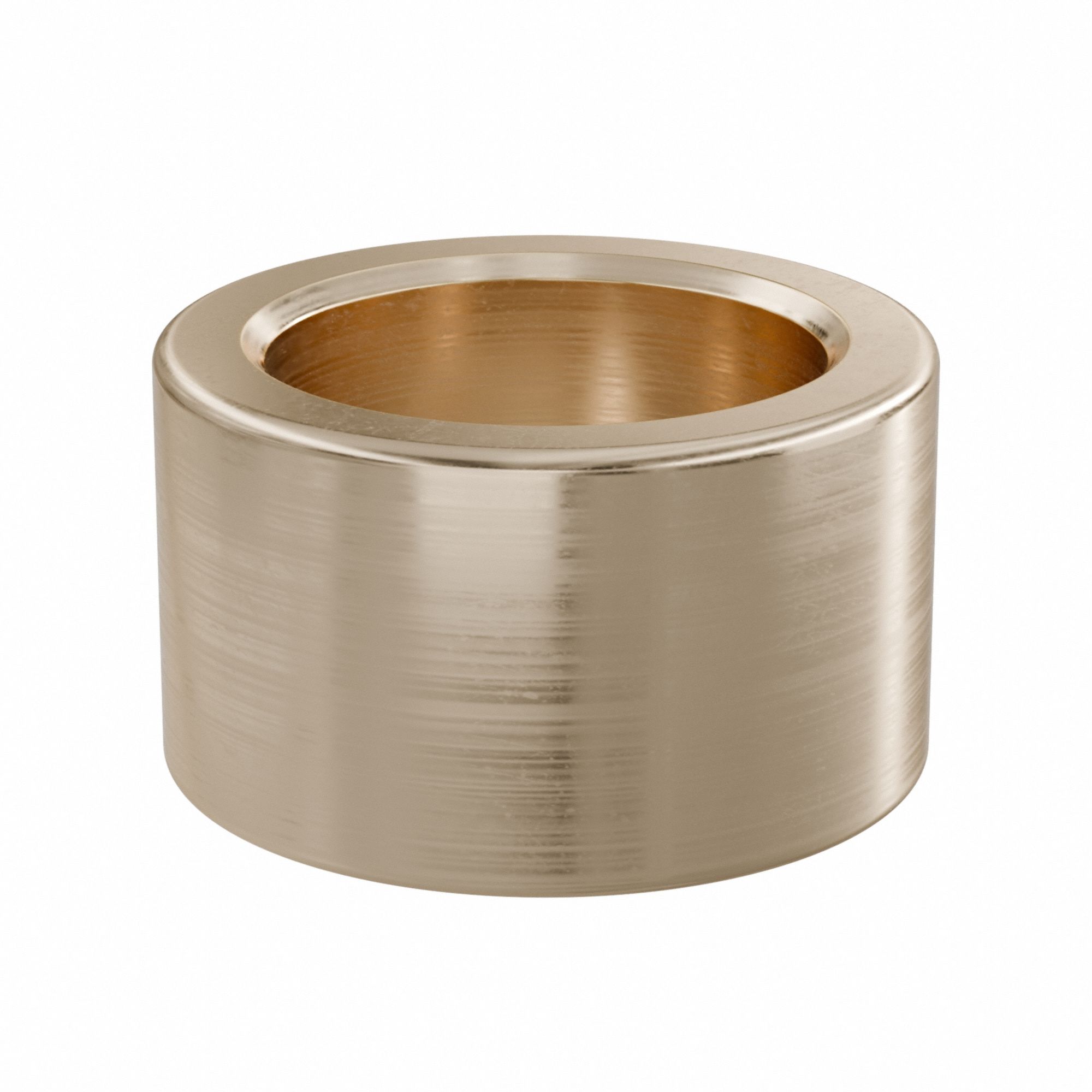 Sleeve Bearing: Bronze, SAE 841, 20 mm Bore, 28 mm OD, 16 mm Lg, 49, 938 lb/sq in-fpm Max PV, 5 PK