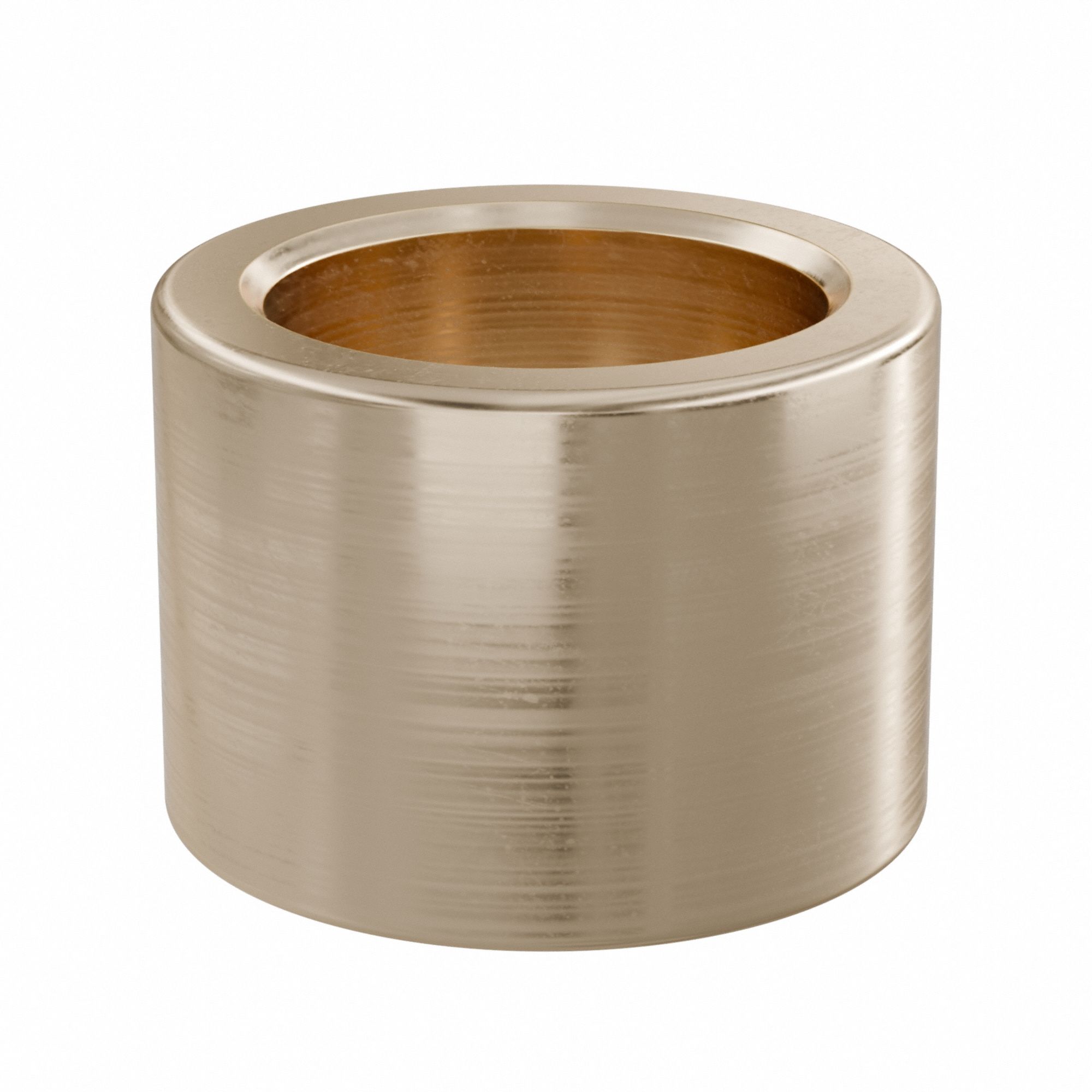 Sleeve Bearing: Bronze, SAE 841, 20 mm Bore, 28 mm OD, 20 mm Lg, 49, 938 lb/sq in-fpm Max PV, 10 PK