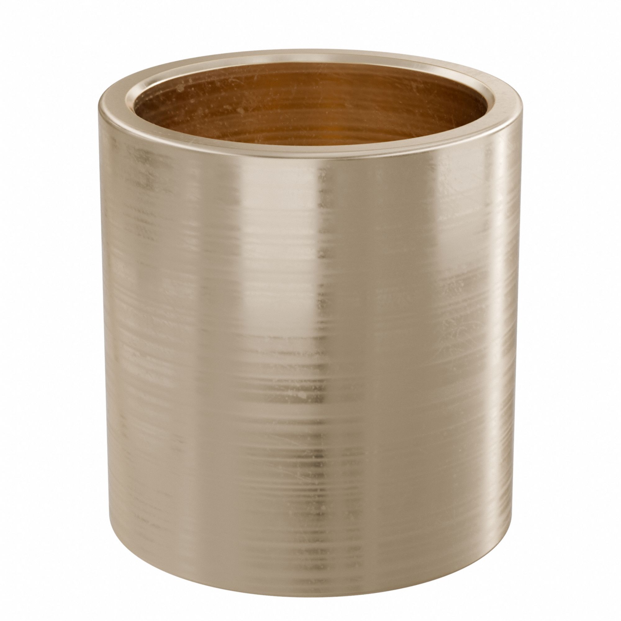 Sleeve Bearing: Bronze, SAE 841, 25 mm Bore, 30 mm OD, 32 mm Lg, 49, 938 lb/sq in-fpm Max PV, 5 PK