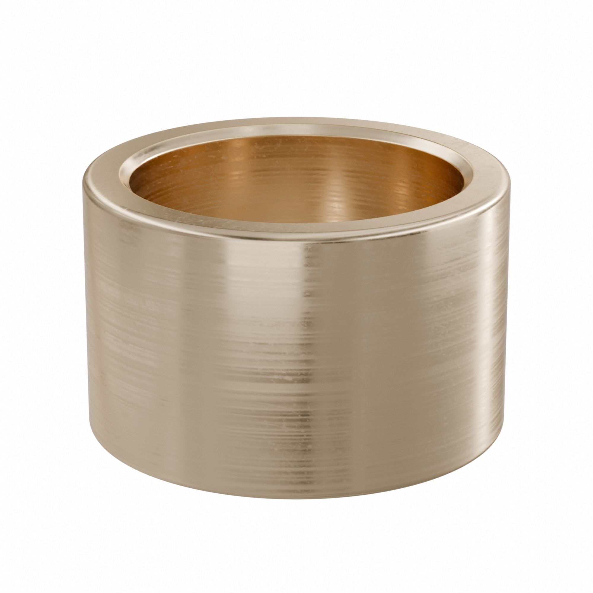 Sleeve Bearing: Bronze, SAE 841, 25 mm Bore, 32 mm OD, 20 mm Lg, 49, 938 lb/sq in-fpm Max PV, 5 PK