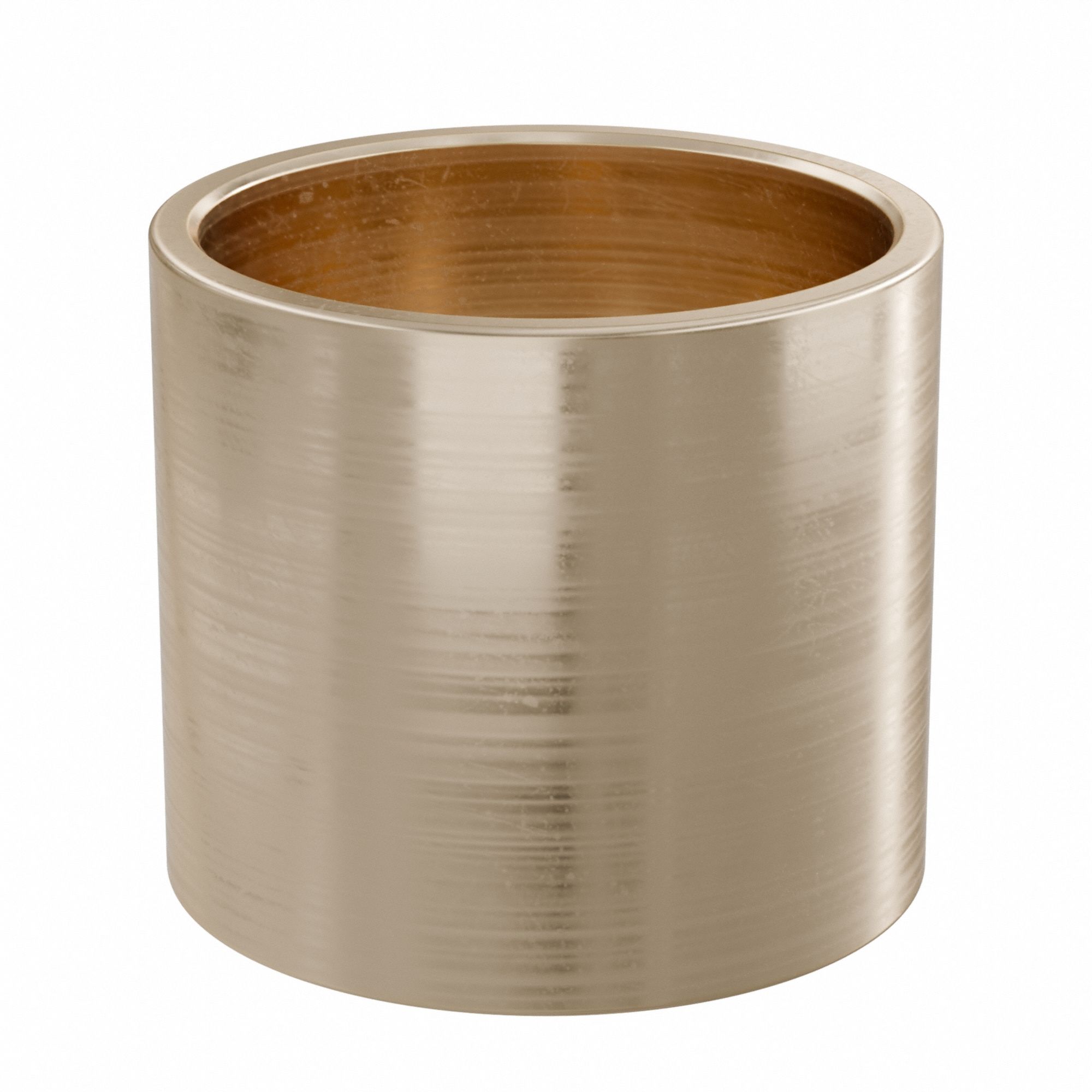 Sleeve Bearing: Bronze, SAE 841, 28 mm Bore, 32 mm OD, 28 mm Lg, 49, 938 lb/sq in-fpm Max PV, 5 PK