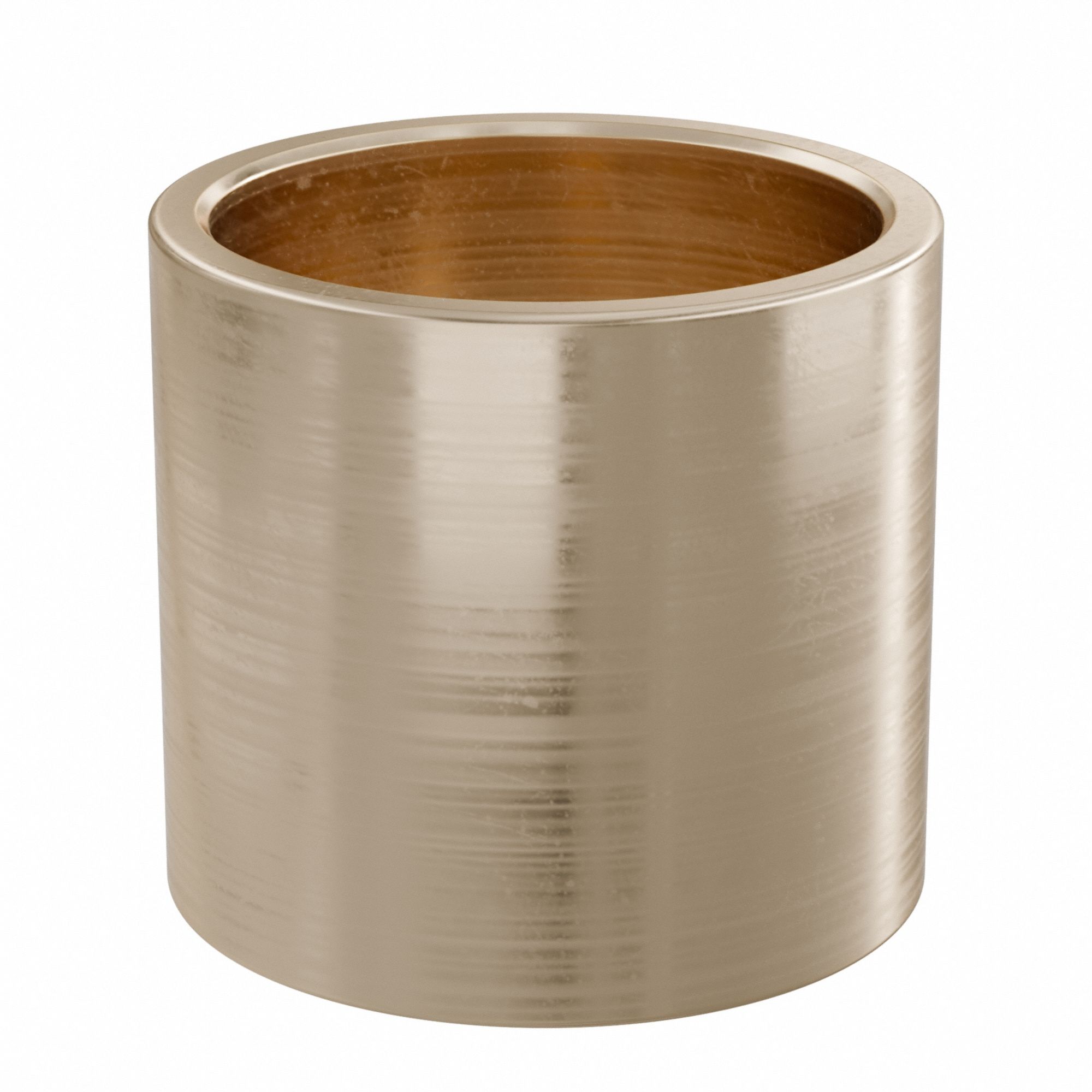 Sleeve Bearing: Bronze, SAE 841, 28 mm Bore, 33 mm OD, 30 mm Lg, 49, 938 lb/sq in-fpm Max PV, 5 PK