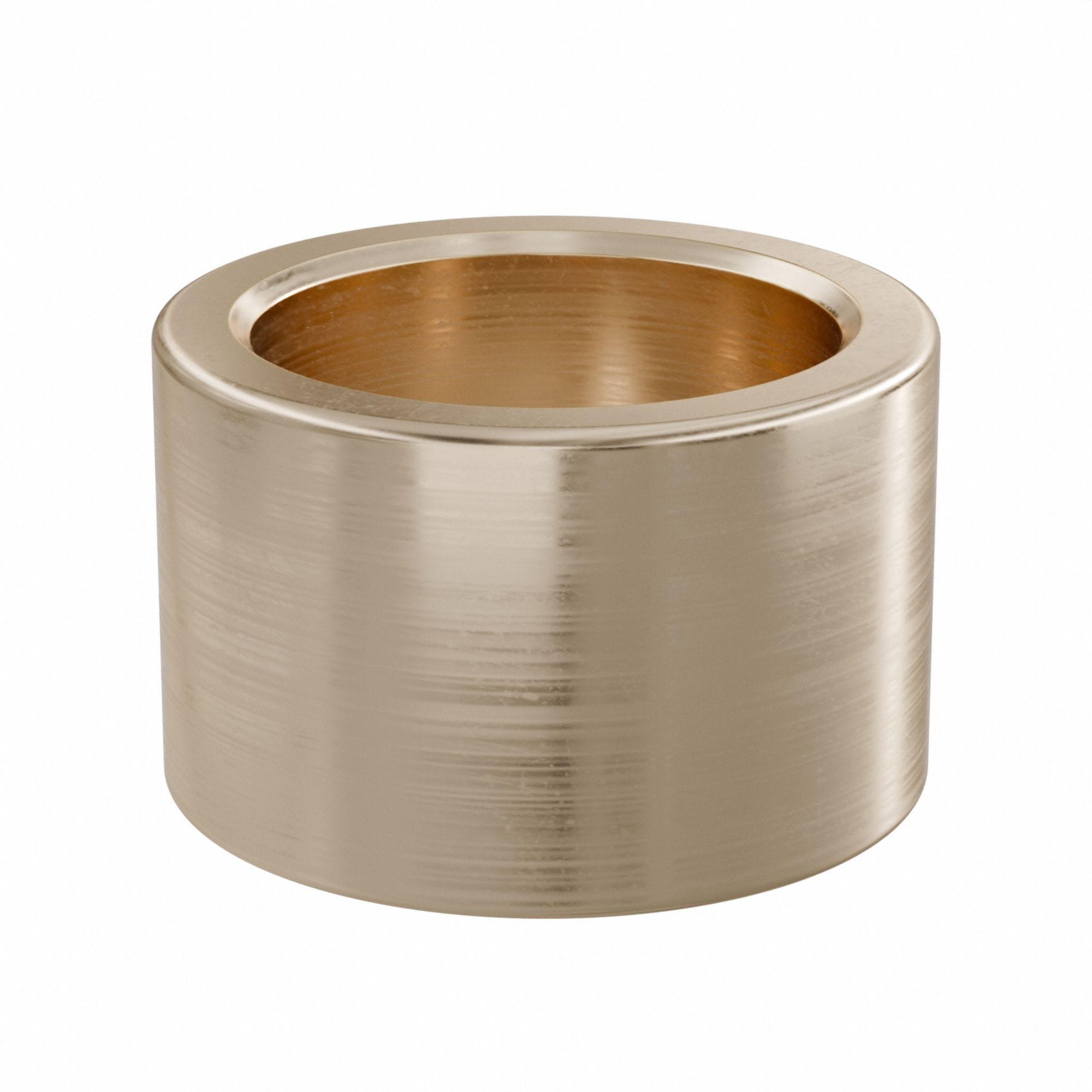 Sleeve Bearing: Bronze, SAE 841, 30 mm Bore, 40 mm OD, 25 mm Lg, 49, 938 lb/sq in-fpm Max PV, 5 PK