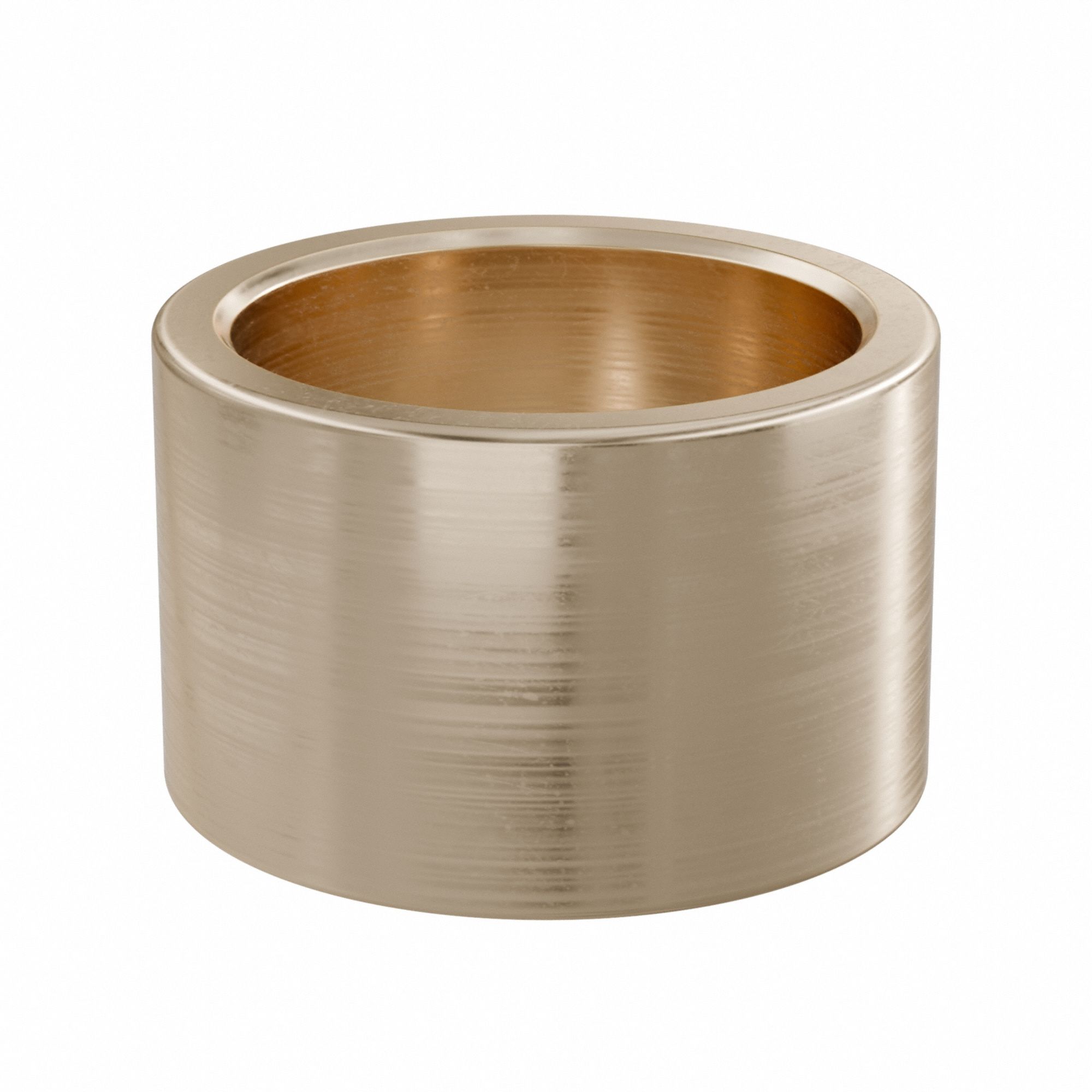 Sleeve Bearing: Bronze, SAE 841, 32 mm Bore, 40 mm OD, 25 mm Lg, 49, 938 lb/sq in-fpm Max PV, 5 PK