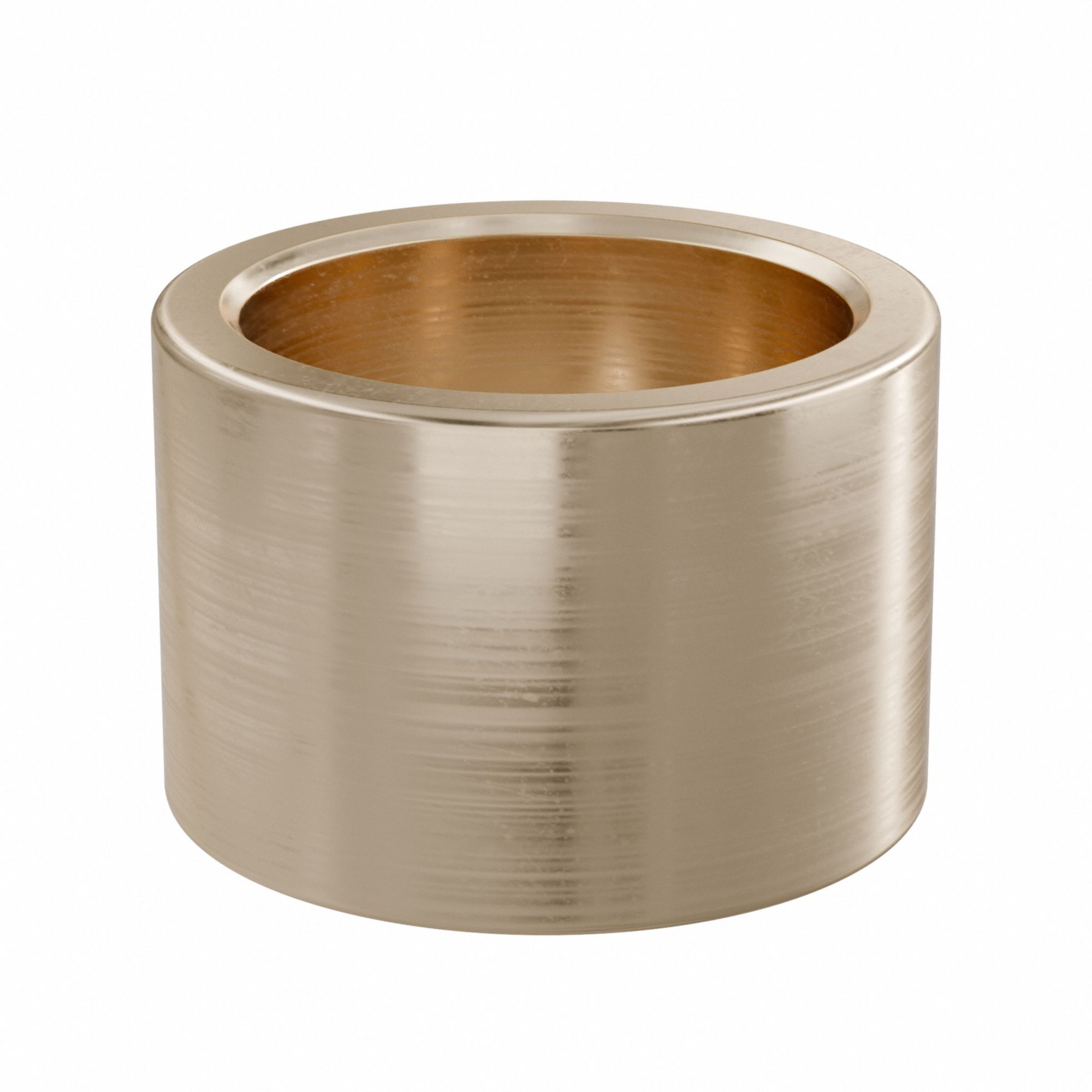 Sleeve Bearing: Bronze, SAE 841, 35 mm Bore, 45 mm OD, 30 mm Lg, 49, 938 lb/sq in-fpm Max PV, 2 PK