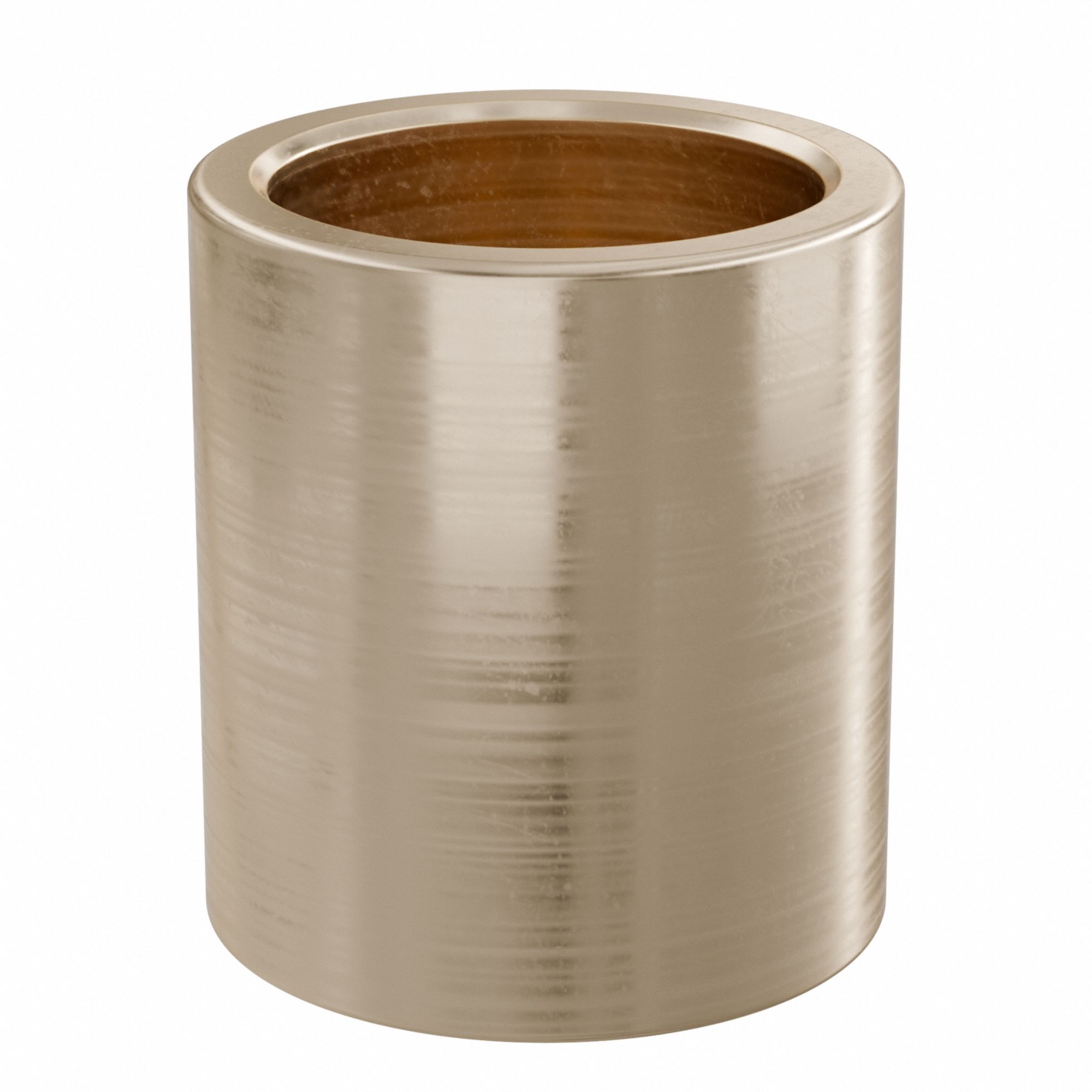 Sleeve Bearing: Bronze, SAE 841, 35 mm Bore, 45 mm OD, 50 mm Lg, 49, 938 lb/sq in-fpm Max PV, 2 PK