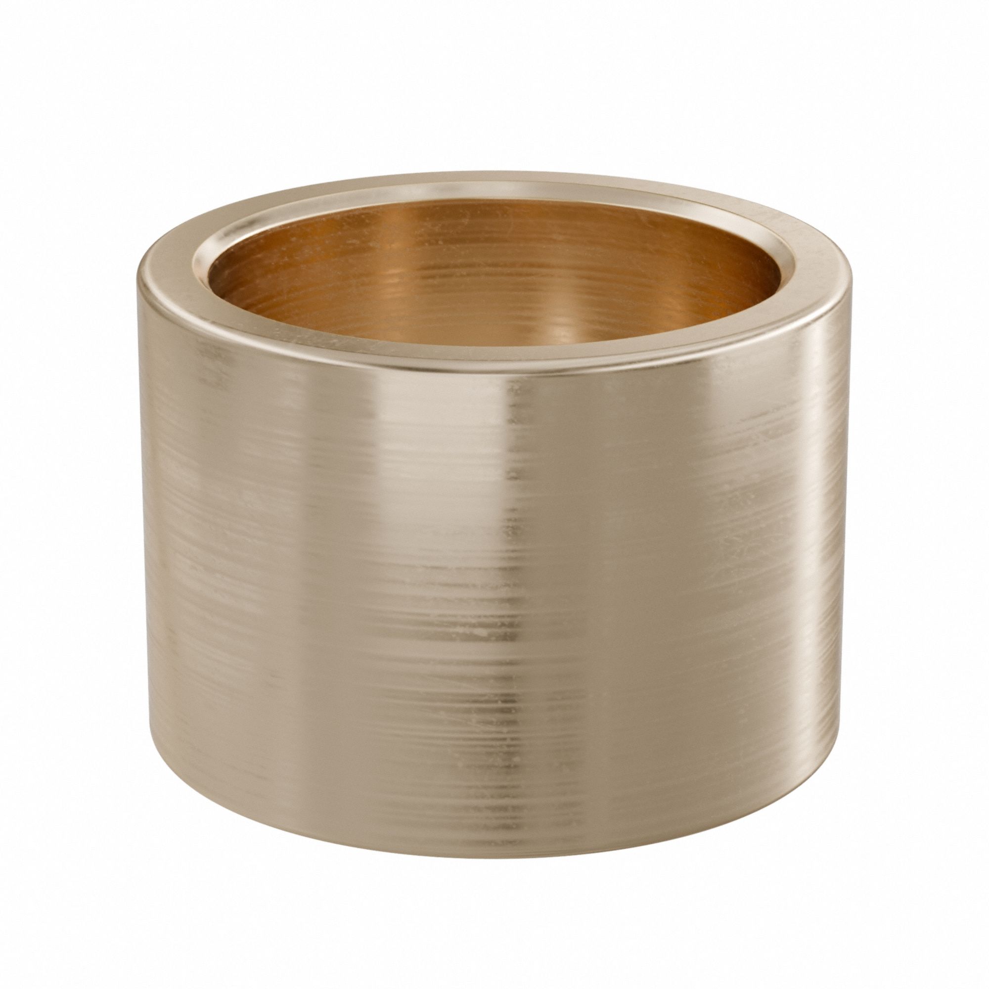 Sleeve Bearing: Bronze, SAE 841, 40 mm Bore, 50 mm OD, 35 mm Lg, 49, 938 lb/sq in-fpm Max PV, 5 PK