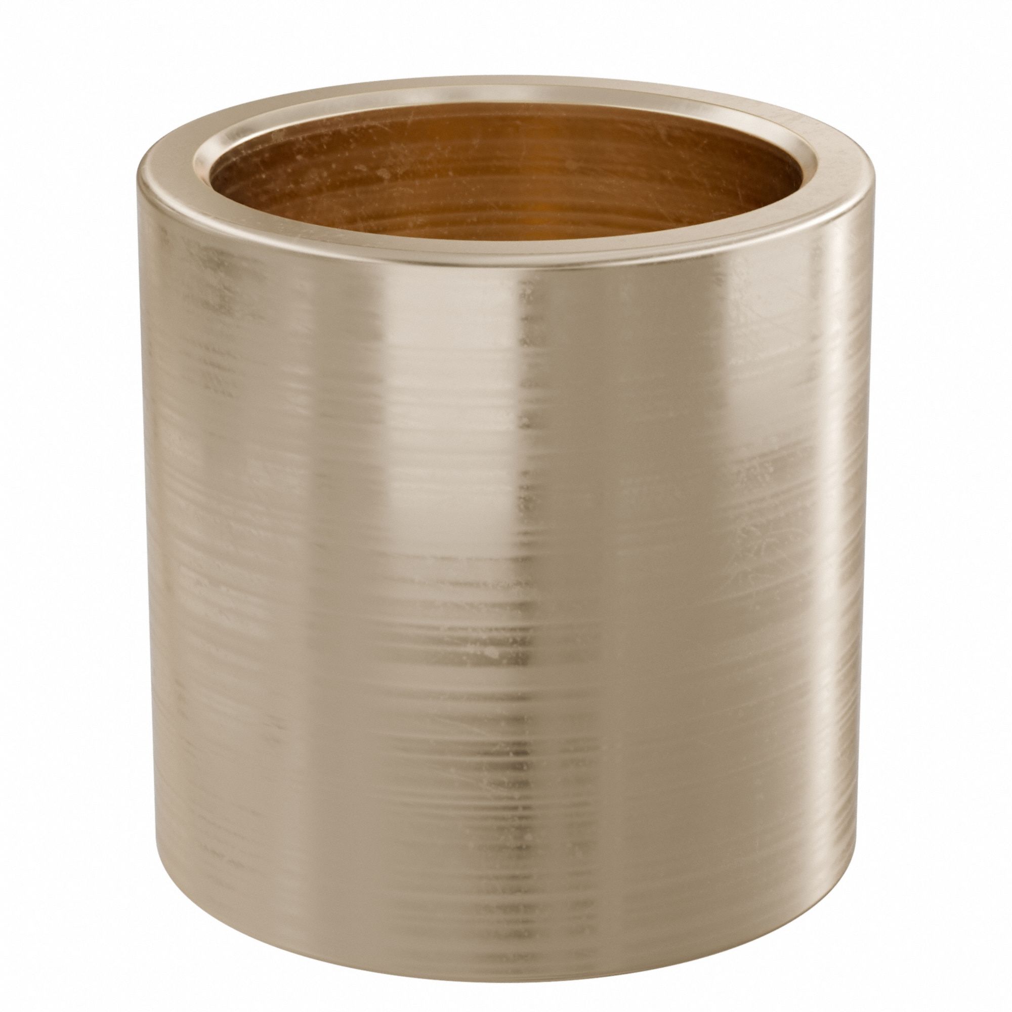 Sleeve Bearing: Bronze, SAE 841, 45 mm Bore, 56 mm OD, 56 mm Lg, 49, 938 lb/sq in-fpm Max PV, 2 PK