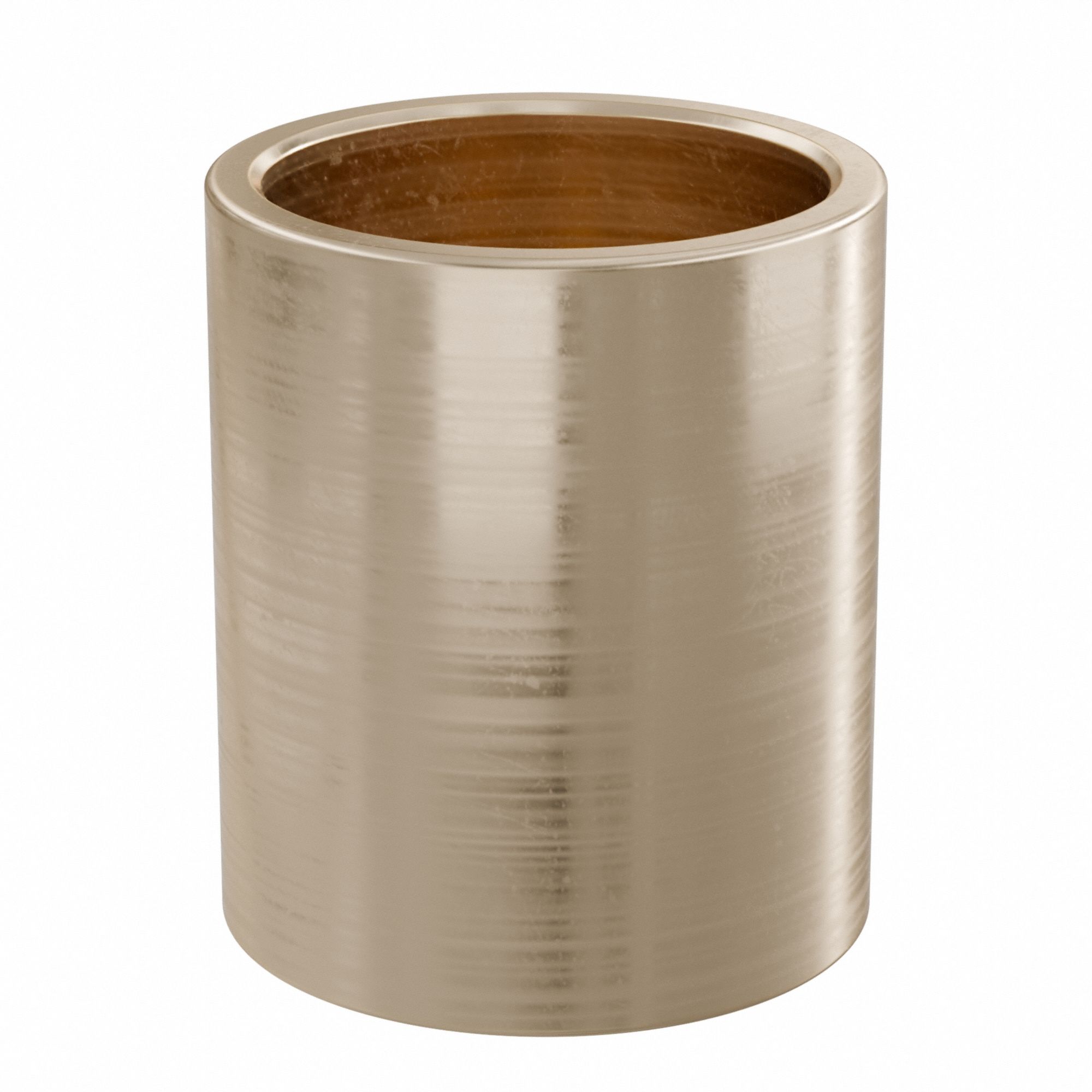 Sleeve Bearing: Bronze, SAE 841, 50 mm Bore, 60 mm OD, 70 mm Lg, 49, 938 lb/sq in-fpm Max PV, 2 PK