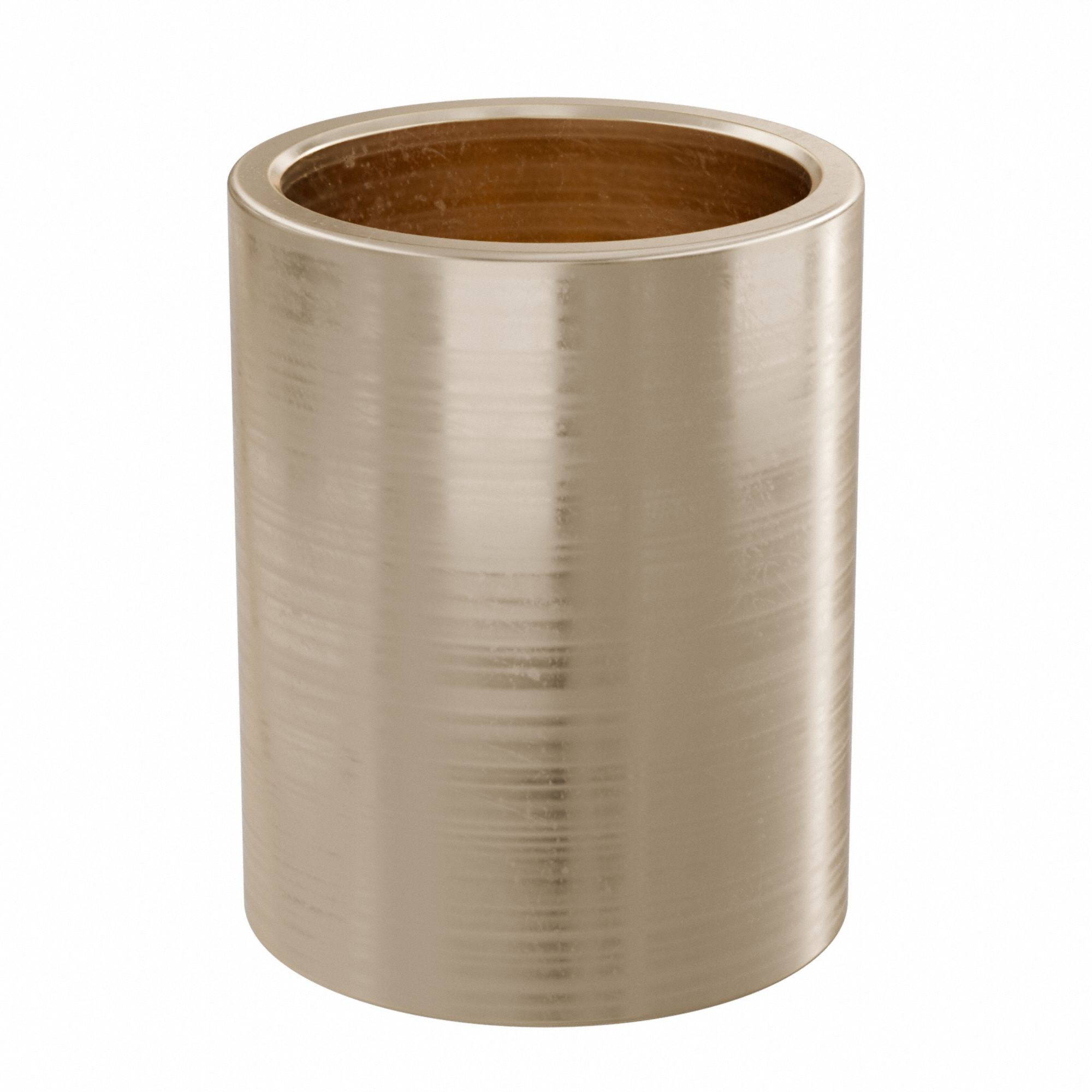 Sleeve Bearing: Bronze, SAE 841, 50 mm Bore, 60 mm OD, 75 mm Lg, 49, 938 lb/sq in-fpm Max PV, 2 PK