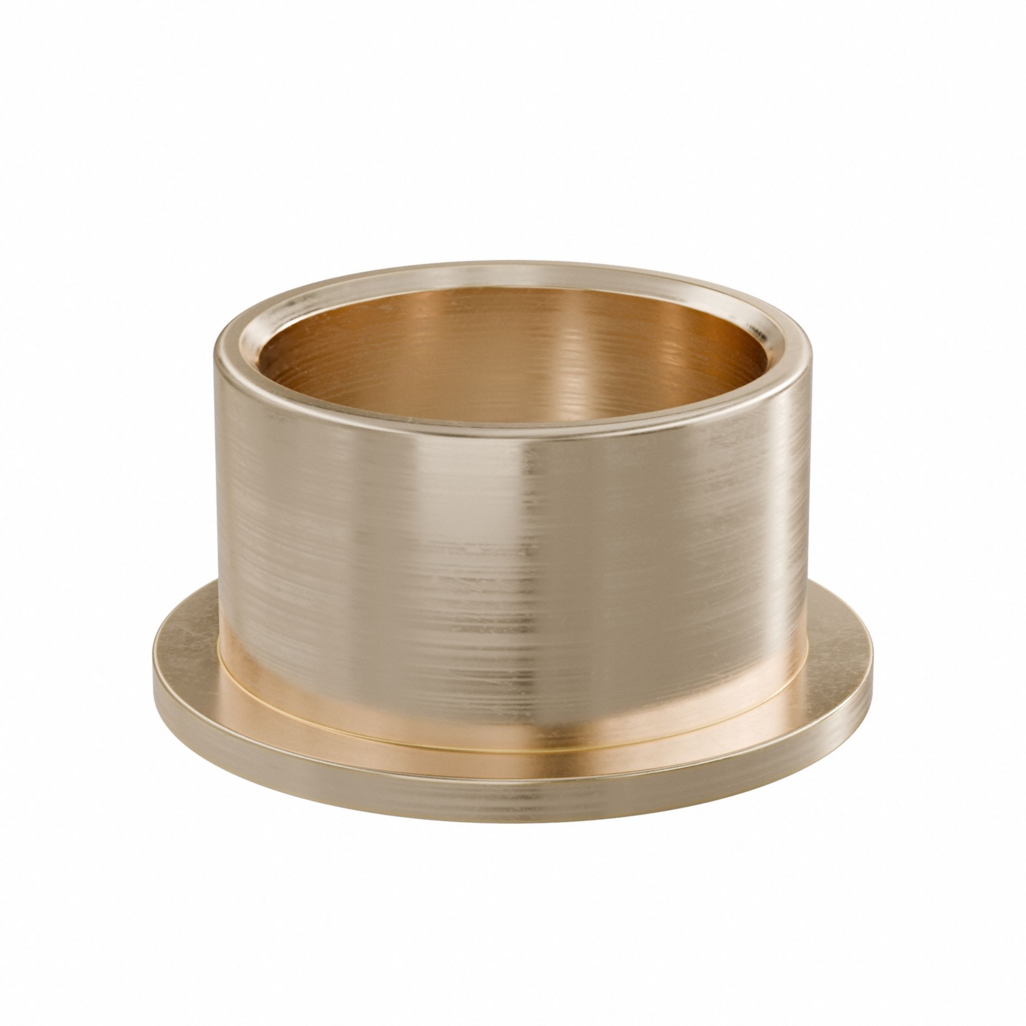 Flanged Sleeve Bearing: Bronze, SAE 841, 1 3/8 in Bore, 1 5/8 in OD, 1 in Lg, -35°F to 300°F, 5 PK
