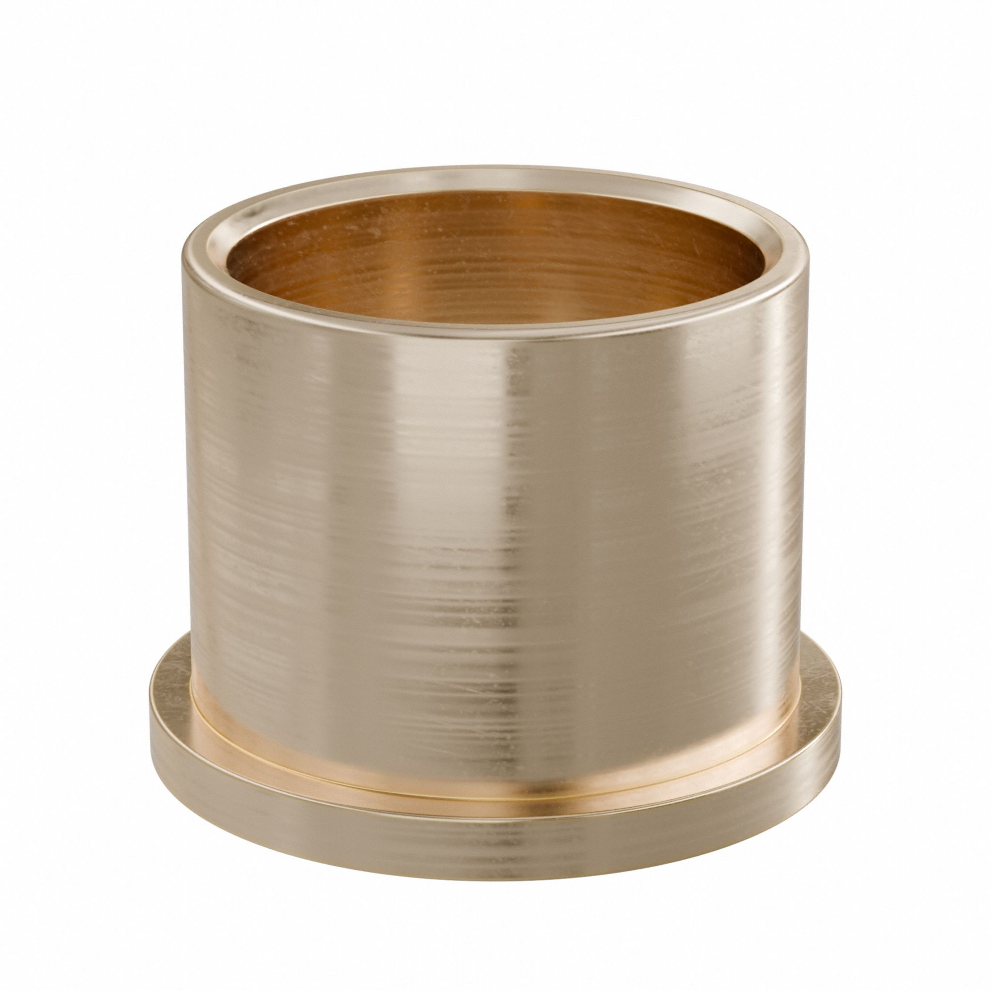 Flanged Sleeve Bearing: Bronze, SAE 841, 1 1/2 in Bore, 1 3/4 in OD, 1 1/2 in Lg, 10 PK