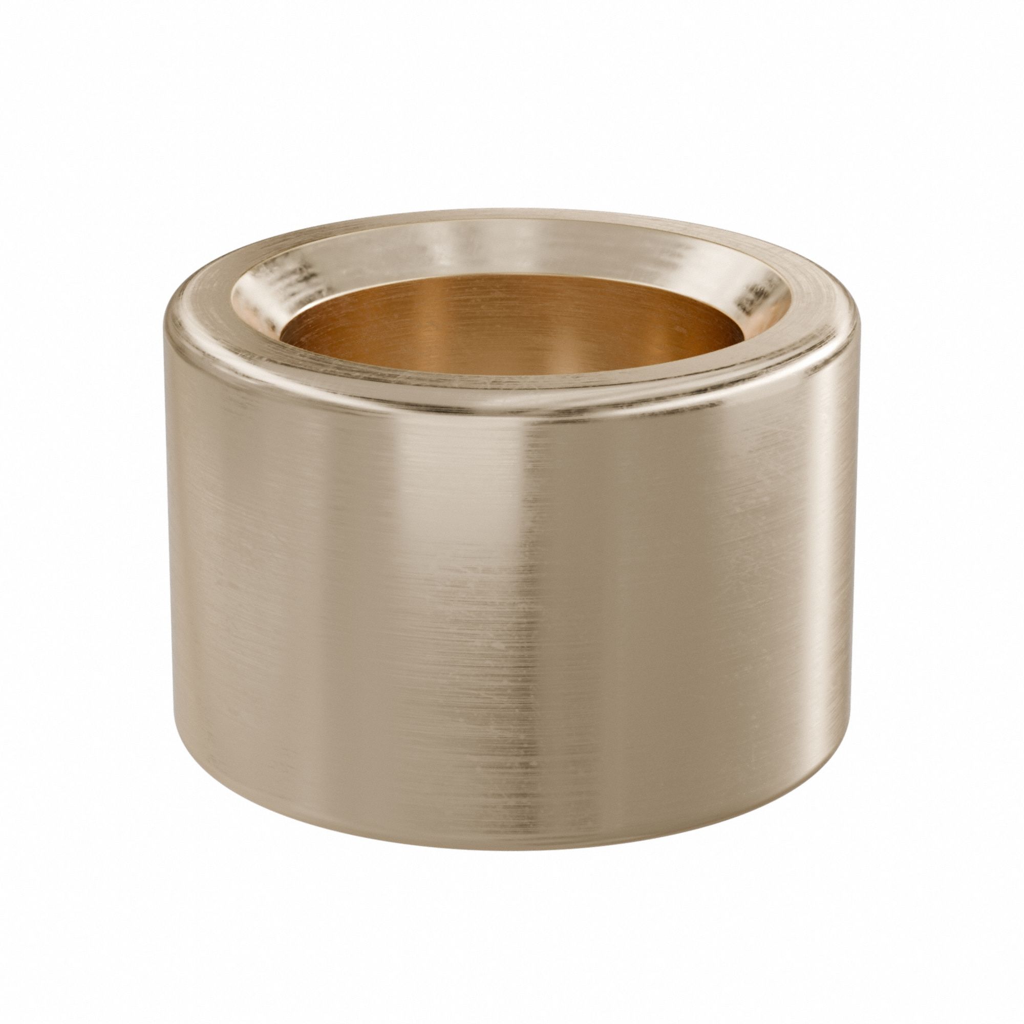 Sleeve Bearing: Iron-Copper, SAE 863, 1/4 in Bore, 3/8 in OD, 1/4 in Lg, -15°F to 300°F, 10 PK
