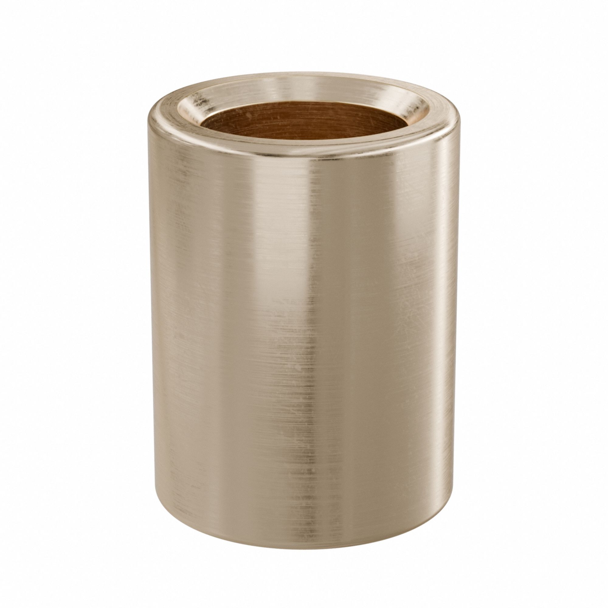 Sleeve Bearing: Iron-Copper, SAE 863, 1/4 in Bore, 3/8 in OD, 1/2 in Lg, -15°F to 300°F, 10 PK