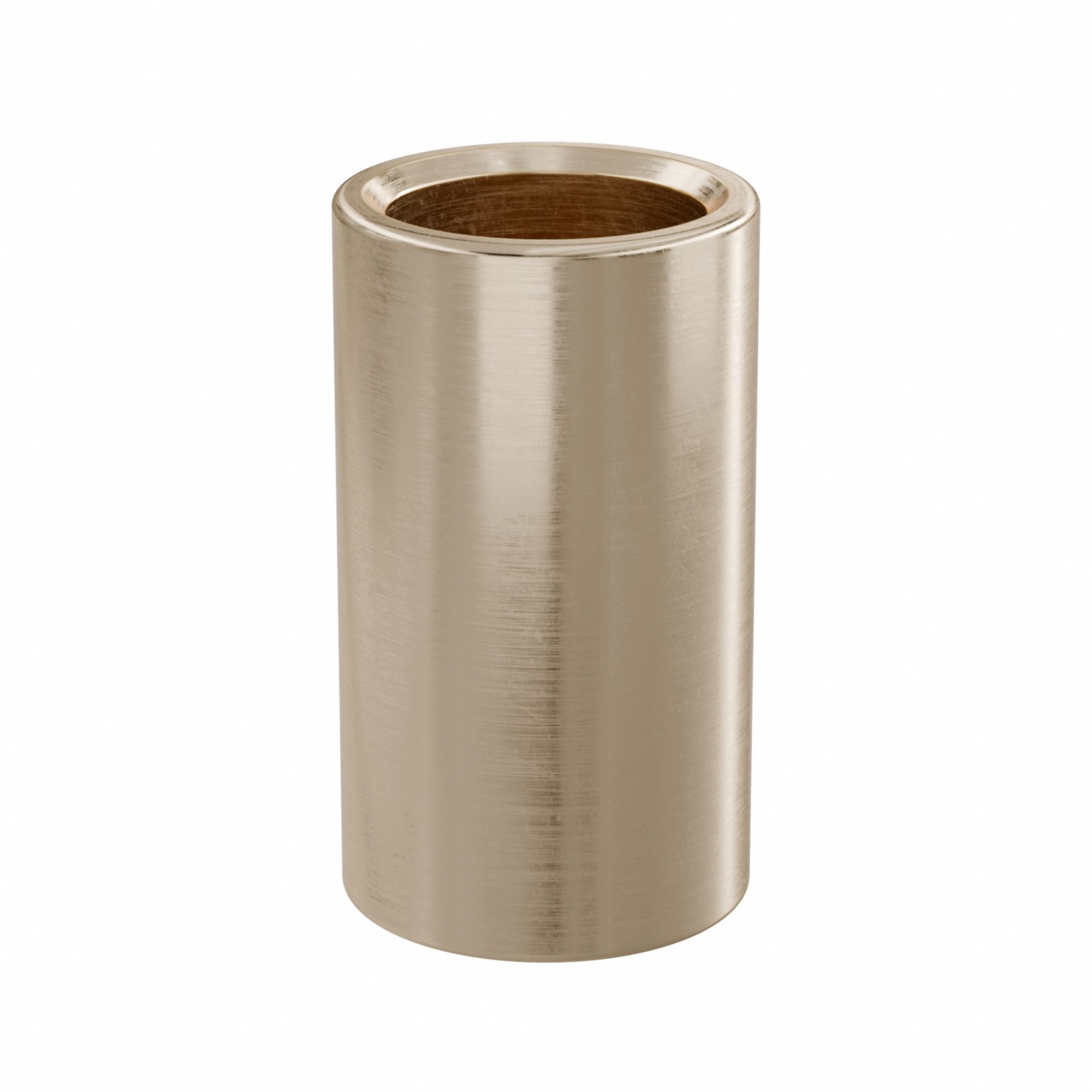 Sleeve Bearing: Iron-Copper, SAE 863, 3/8 in Bore, 1/2 in OD, 7/8 in Lg, -15°F to 300°F, 10 PK